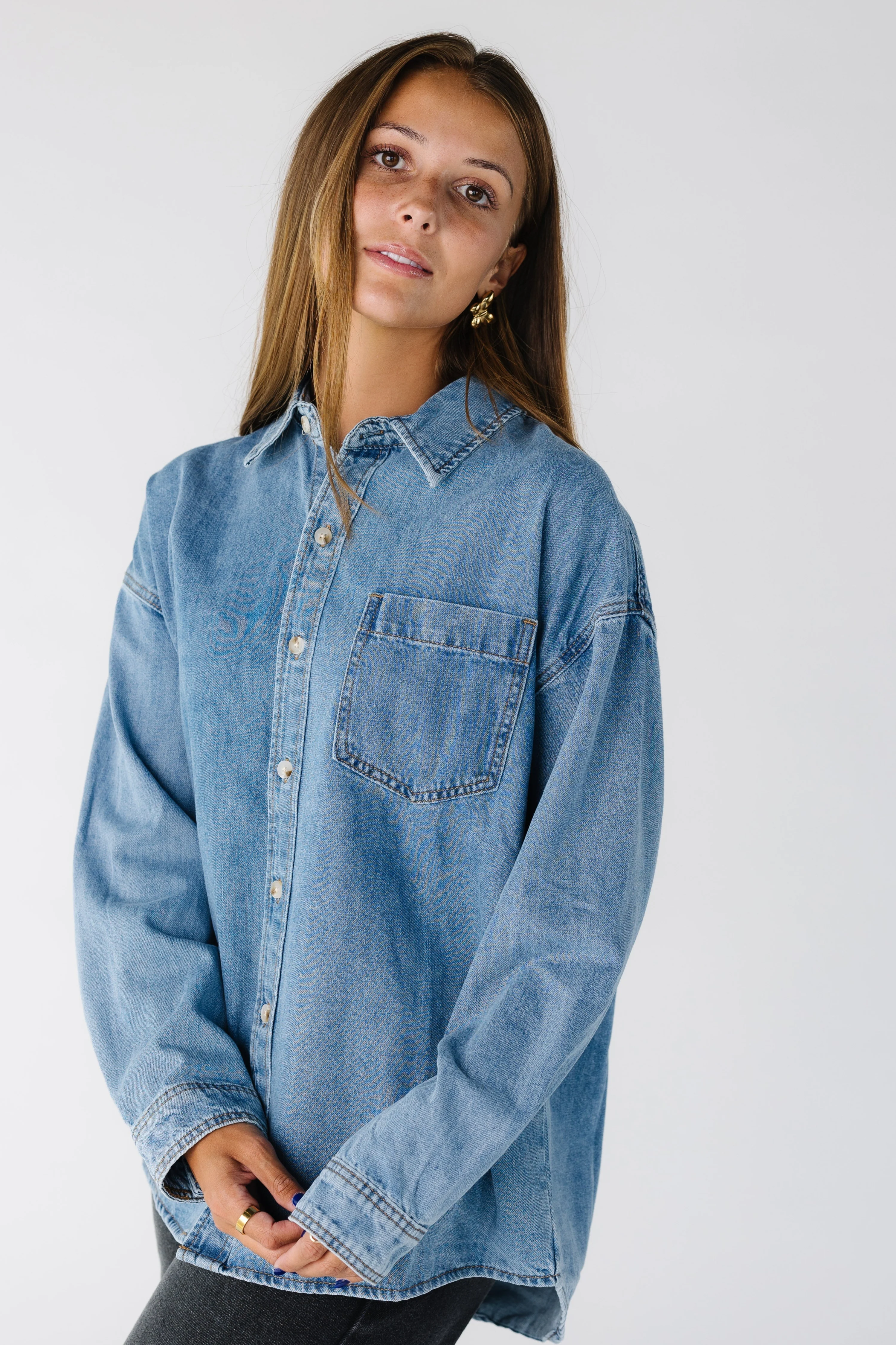 All About Love Denim Shirt - Image 5