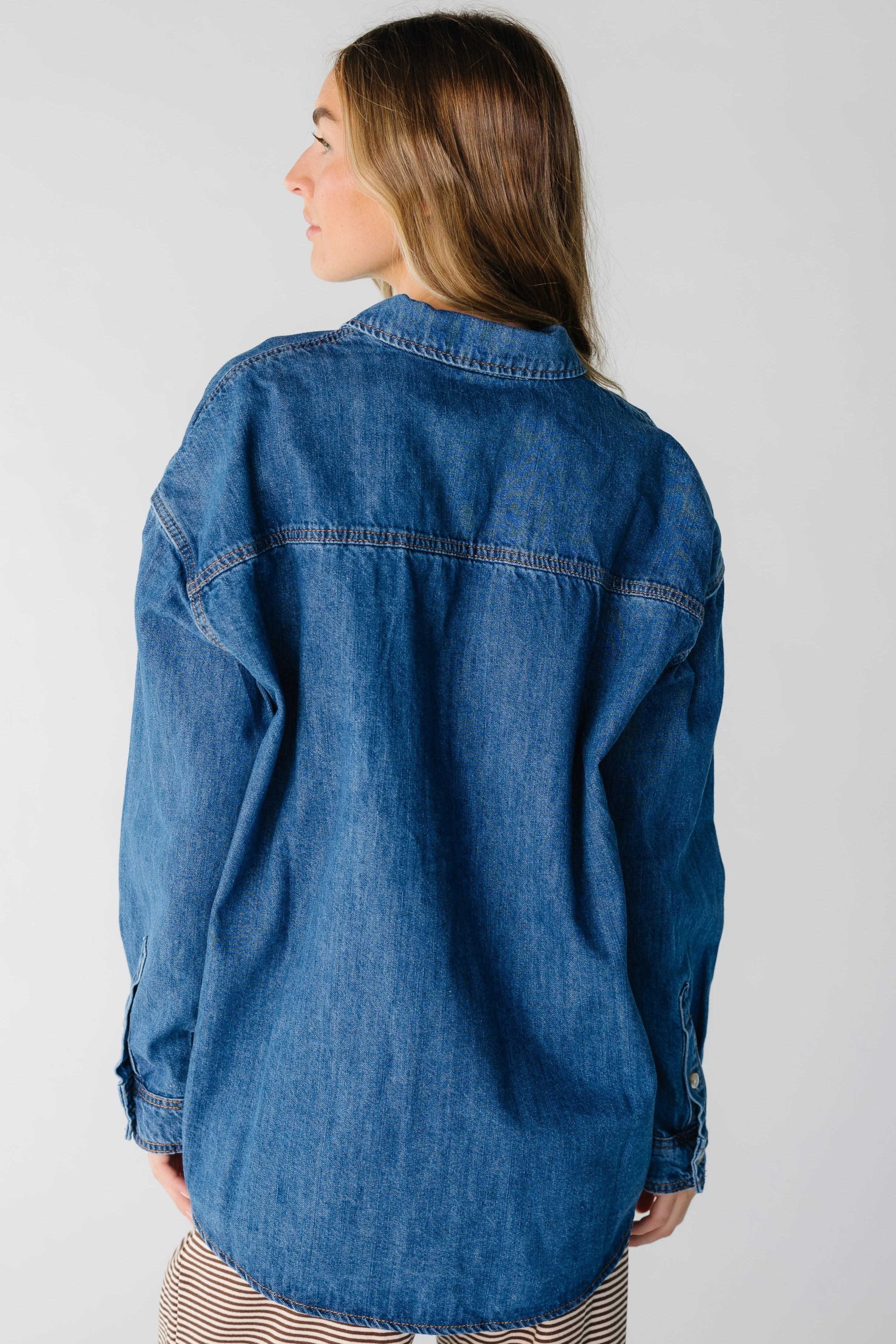 All About Love Denim Shirt - Image 9
