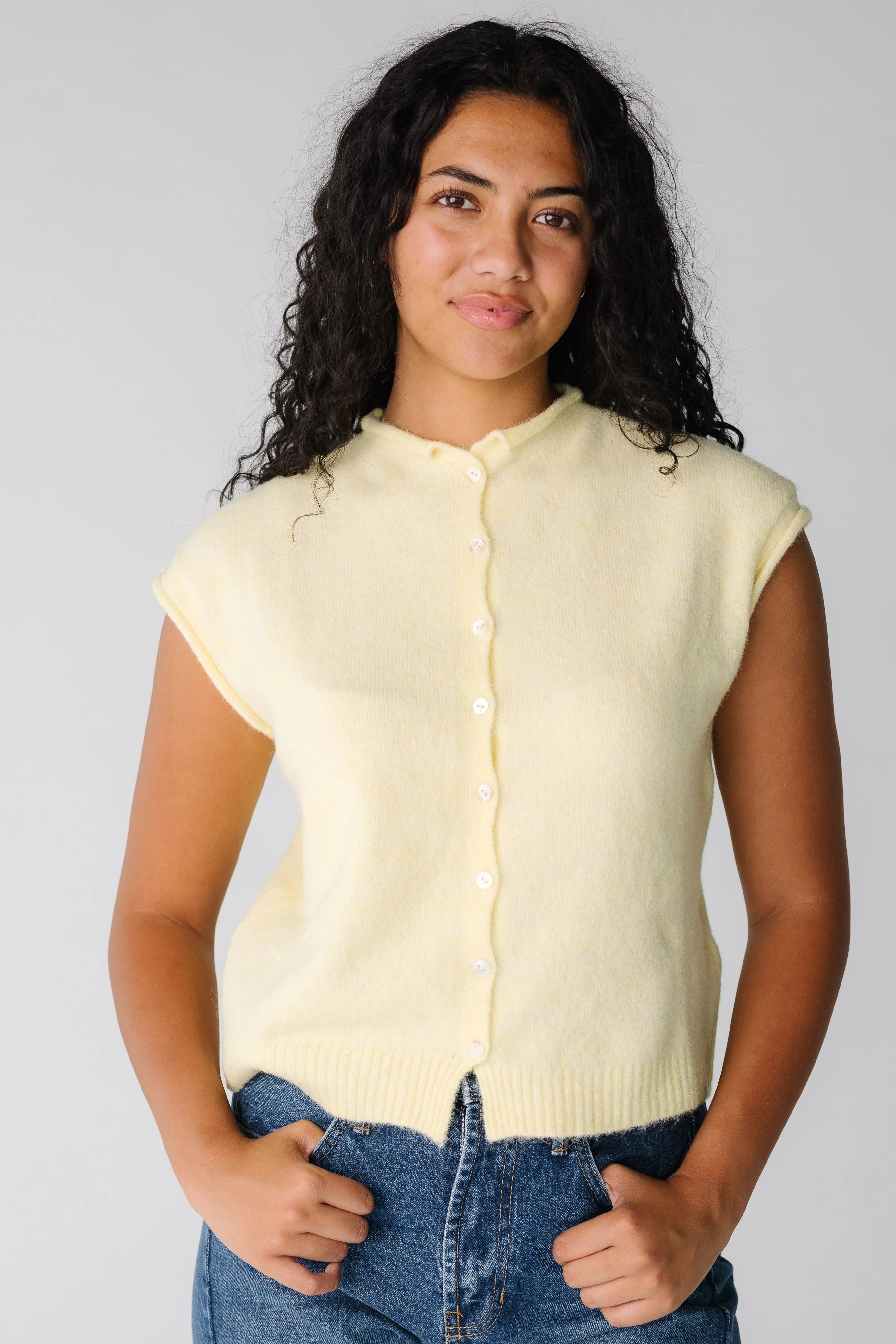 Bonnie Sweater Vest Cardigan - Image 11