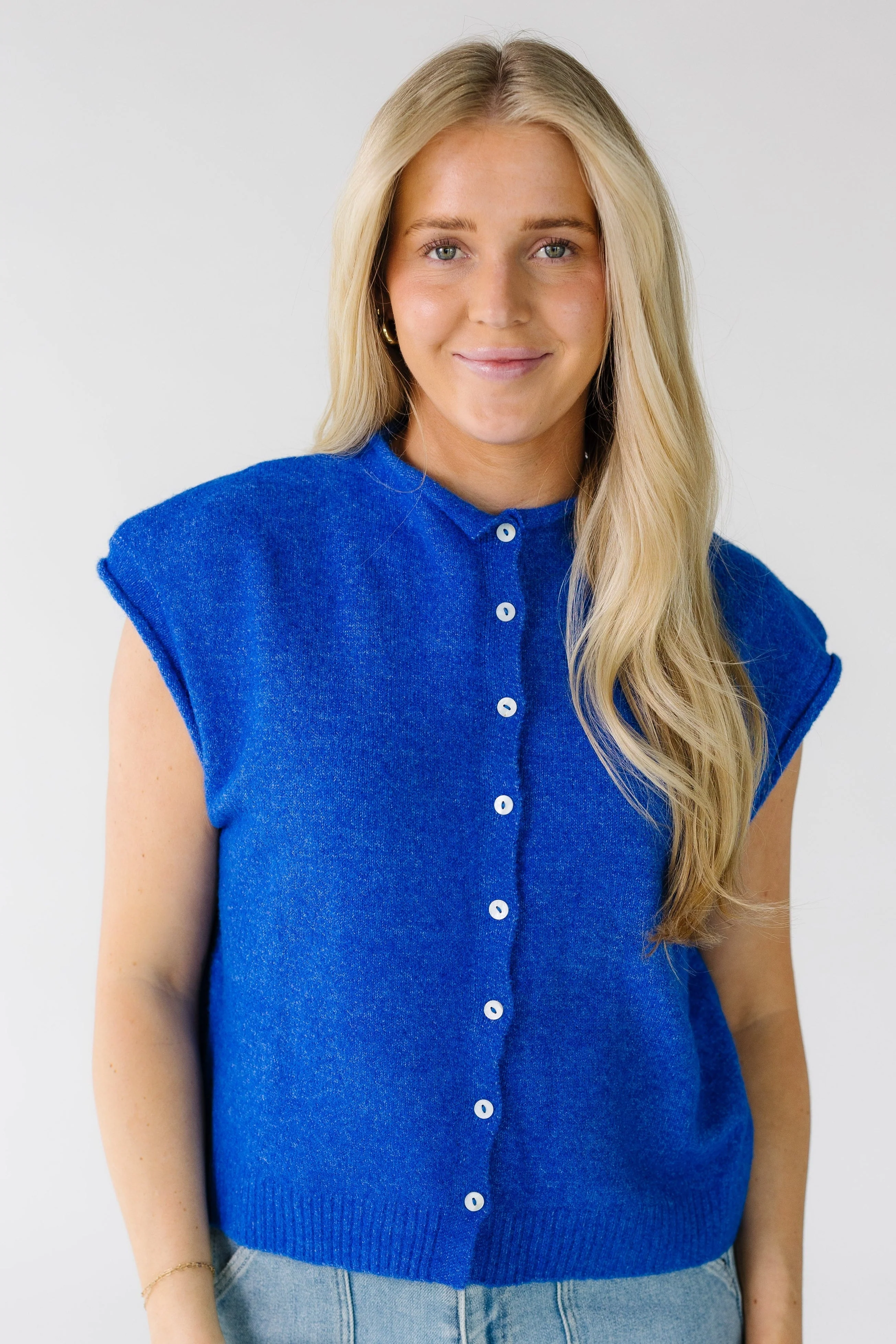 Bonnie Sweater Vest Cardigan - Image 15
