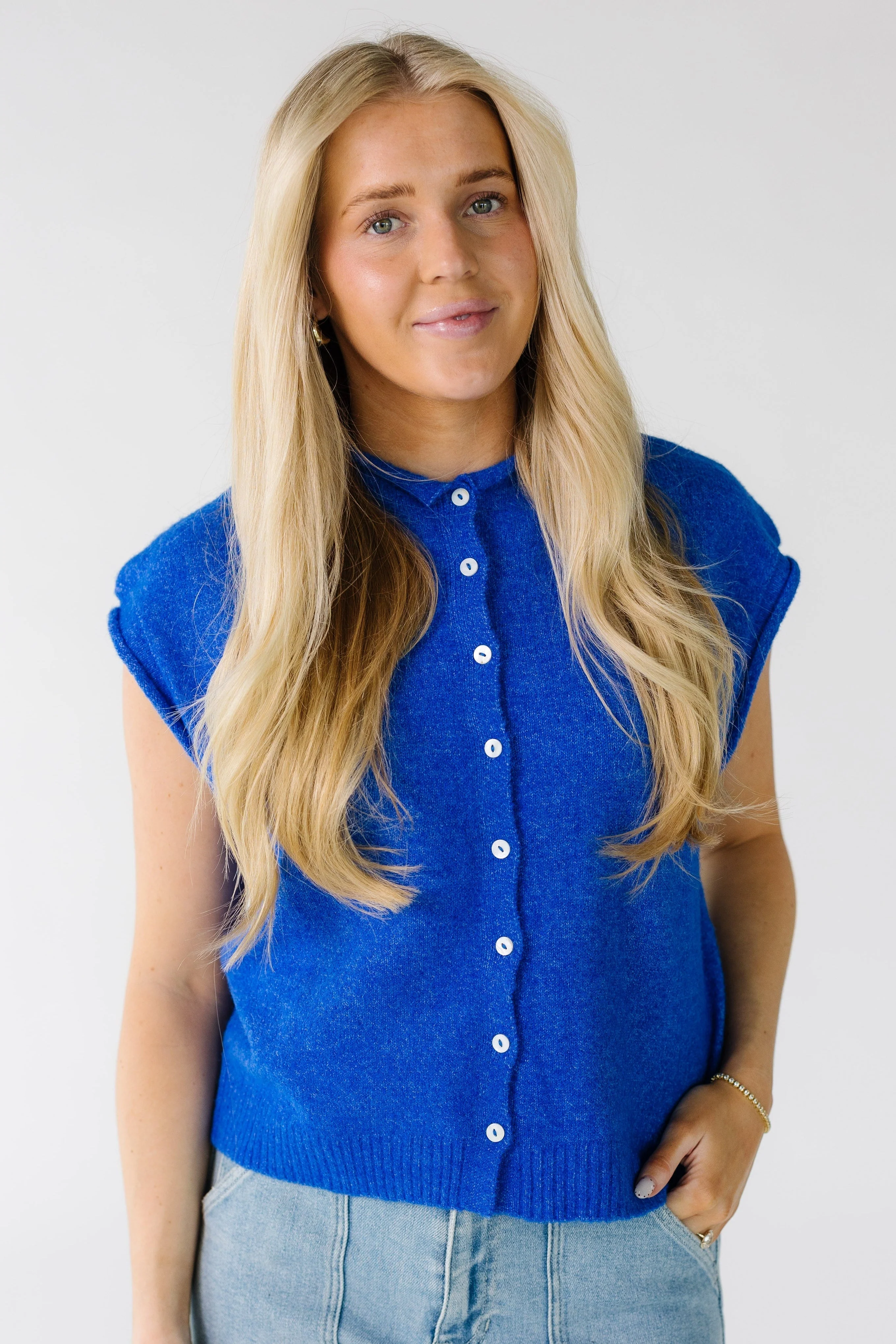 Bonnie Sweater Vest Cardigan - Image 16