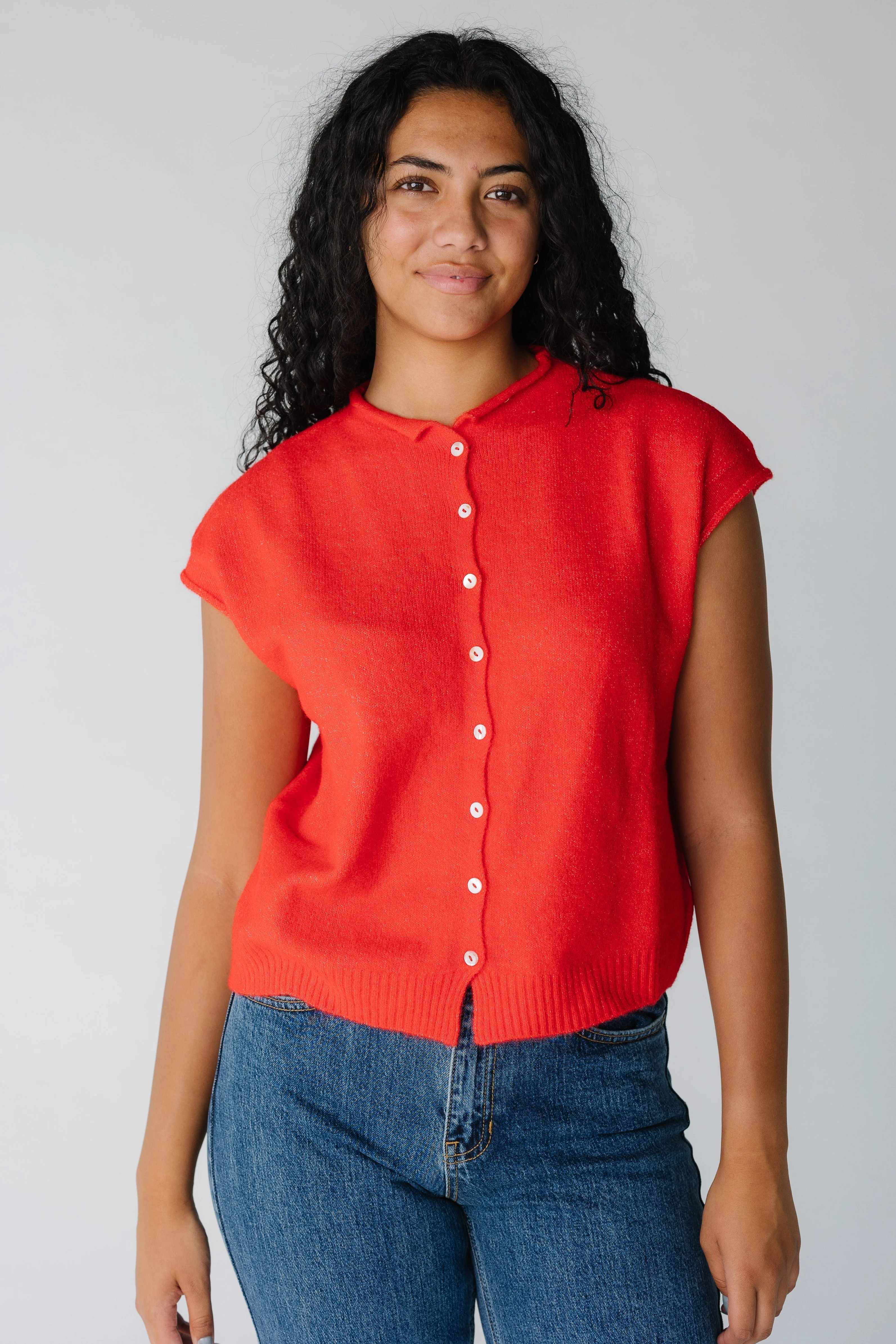 Bonnie Sweater Vest Cardigan - Image 6