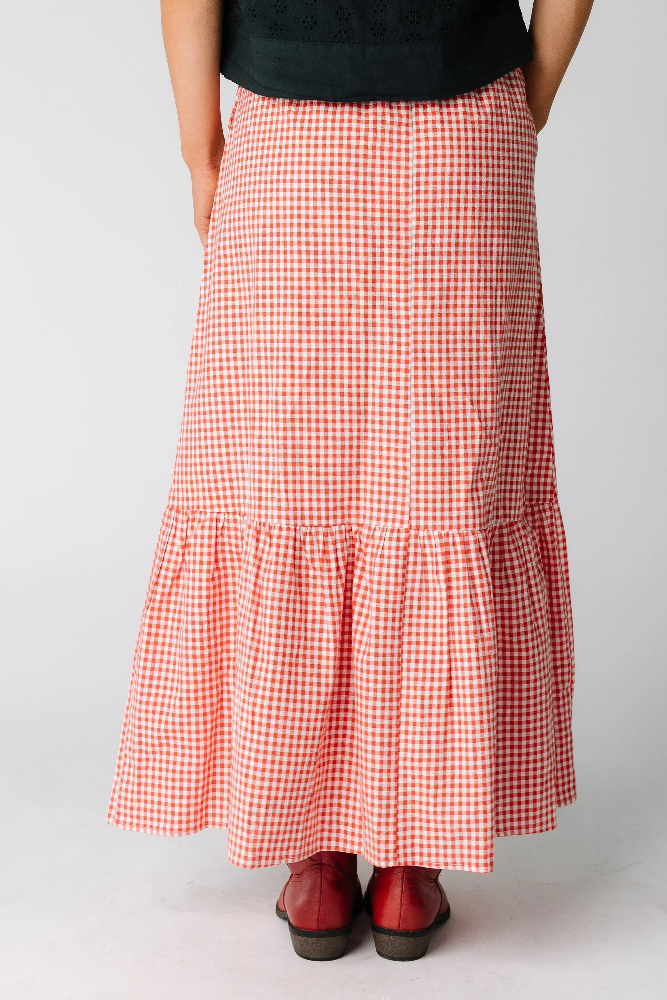 Bowen Gingham Skirt - Image 7