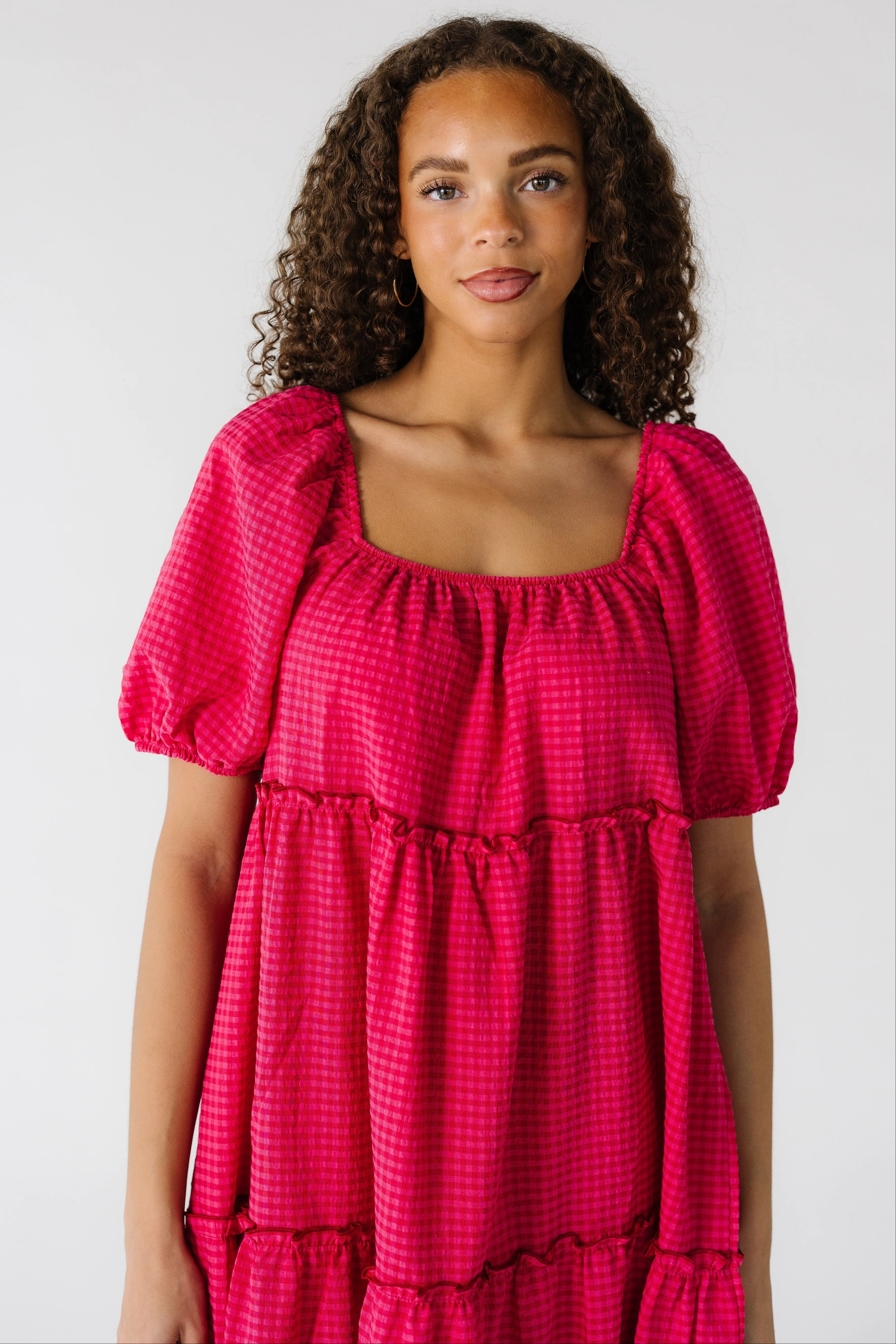 Brass & Roe Charity Spring Gingham Dress - Image 8