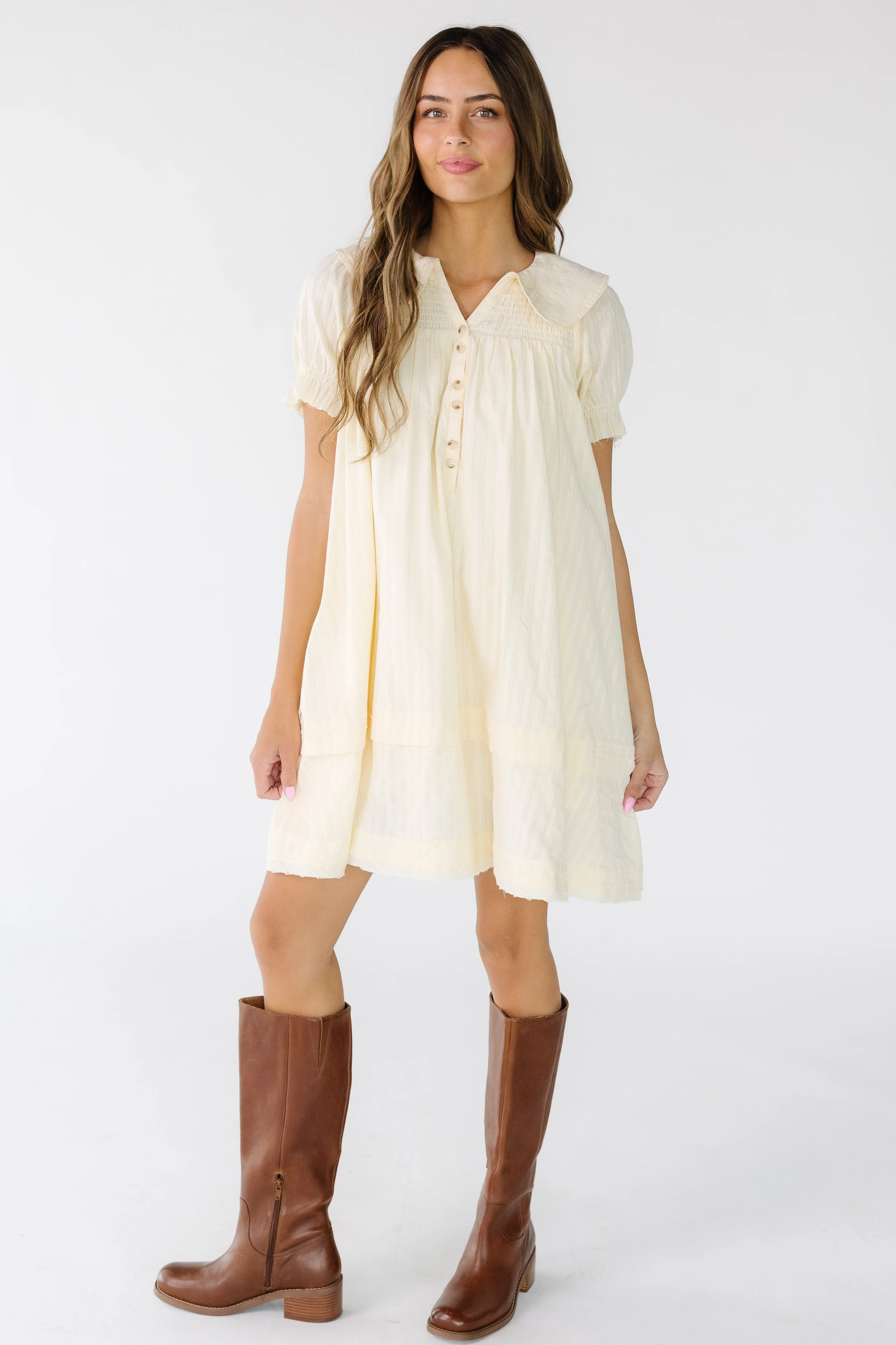 Brass & Roe Collared Knee Dress - Image 5
