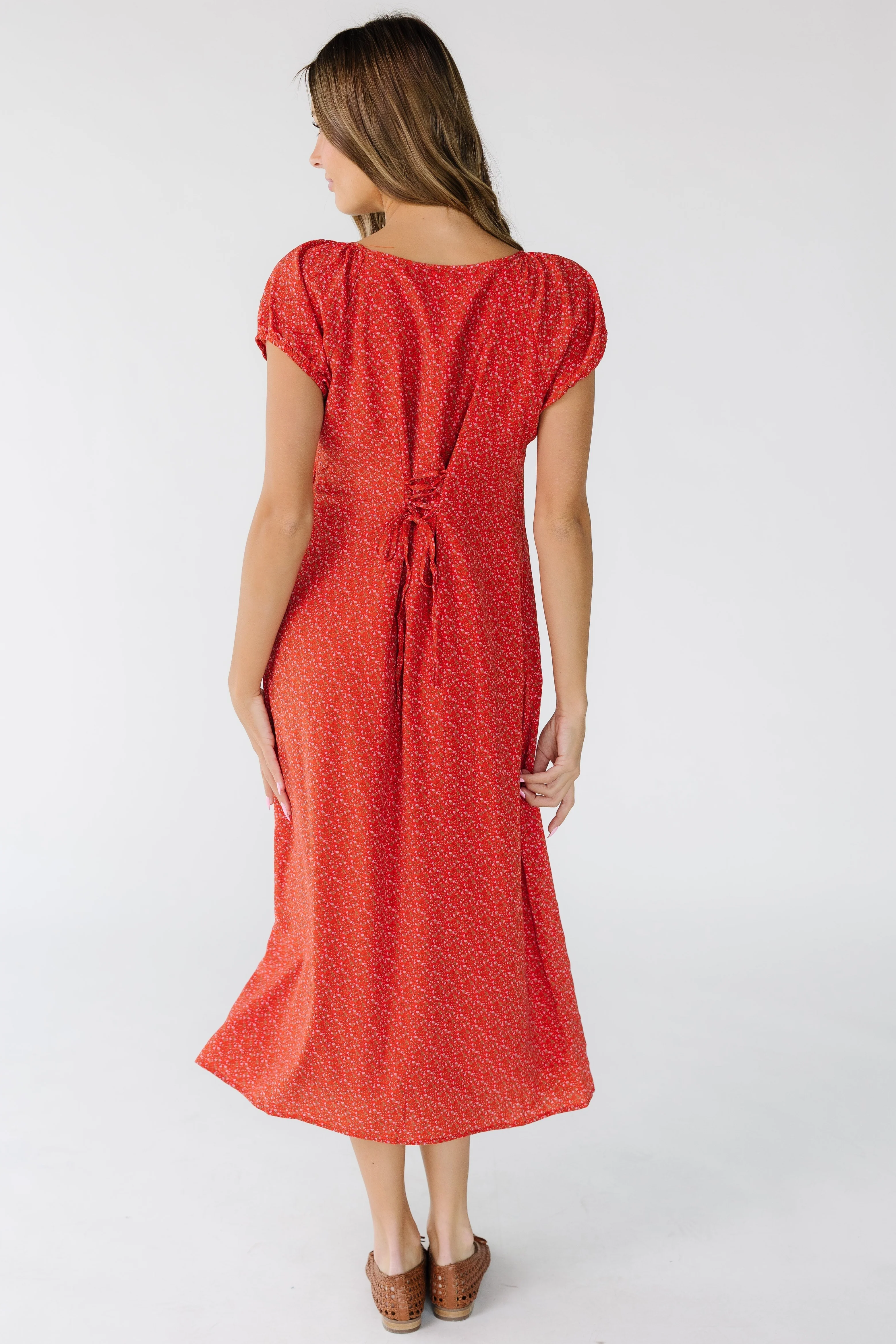 Brass & Roe Darling Back-Tie Dress - Image 5