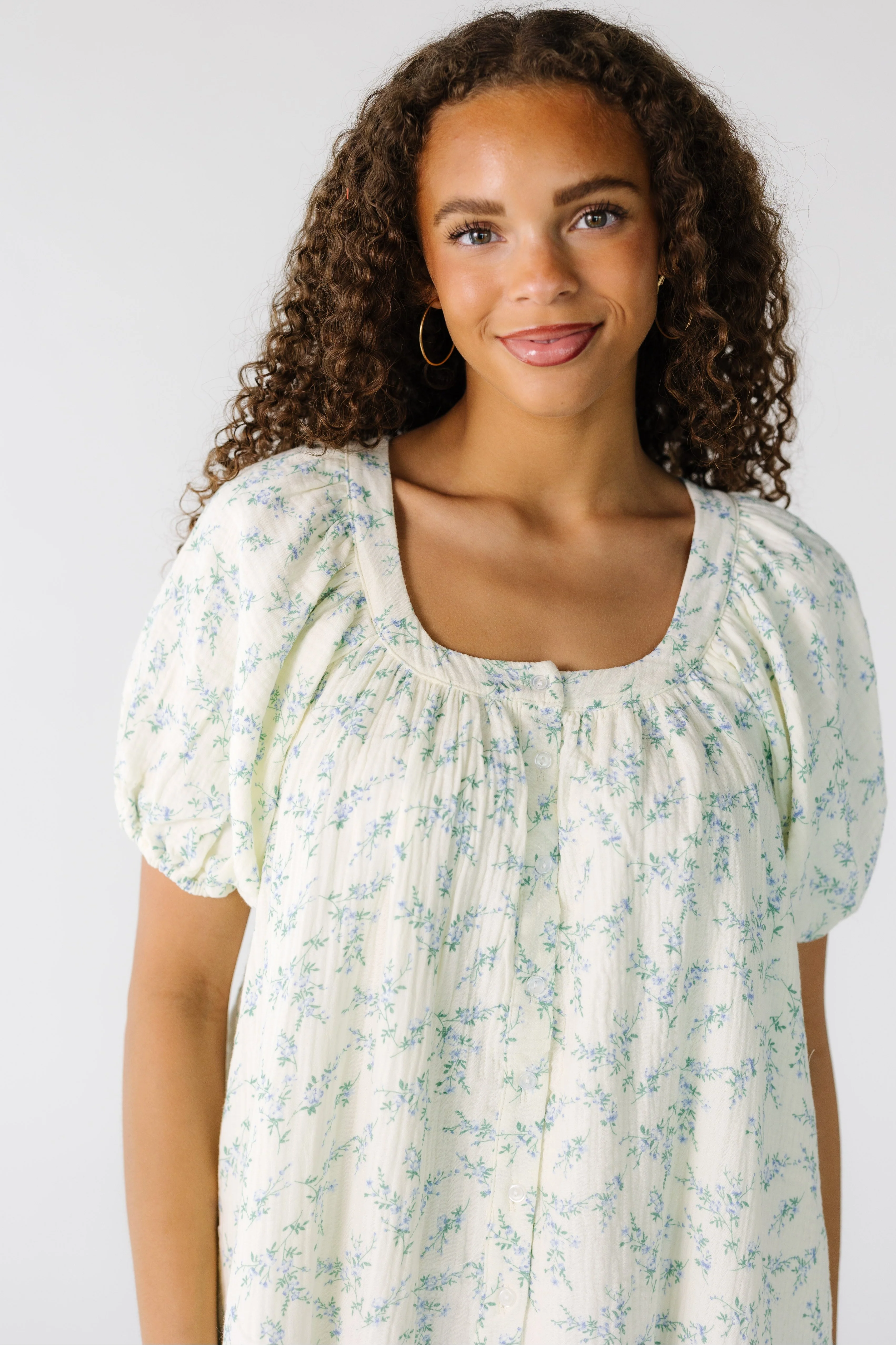 Brass & Roe Daybreak Spring Button Down Dress - Image 2