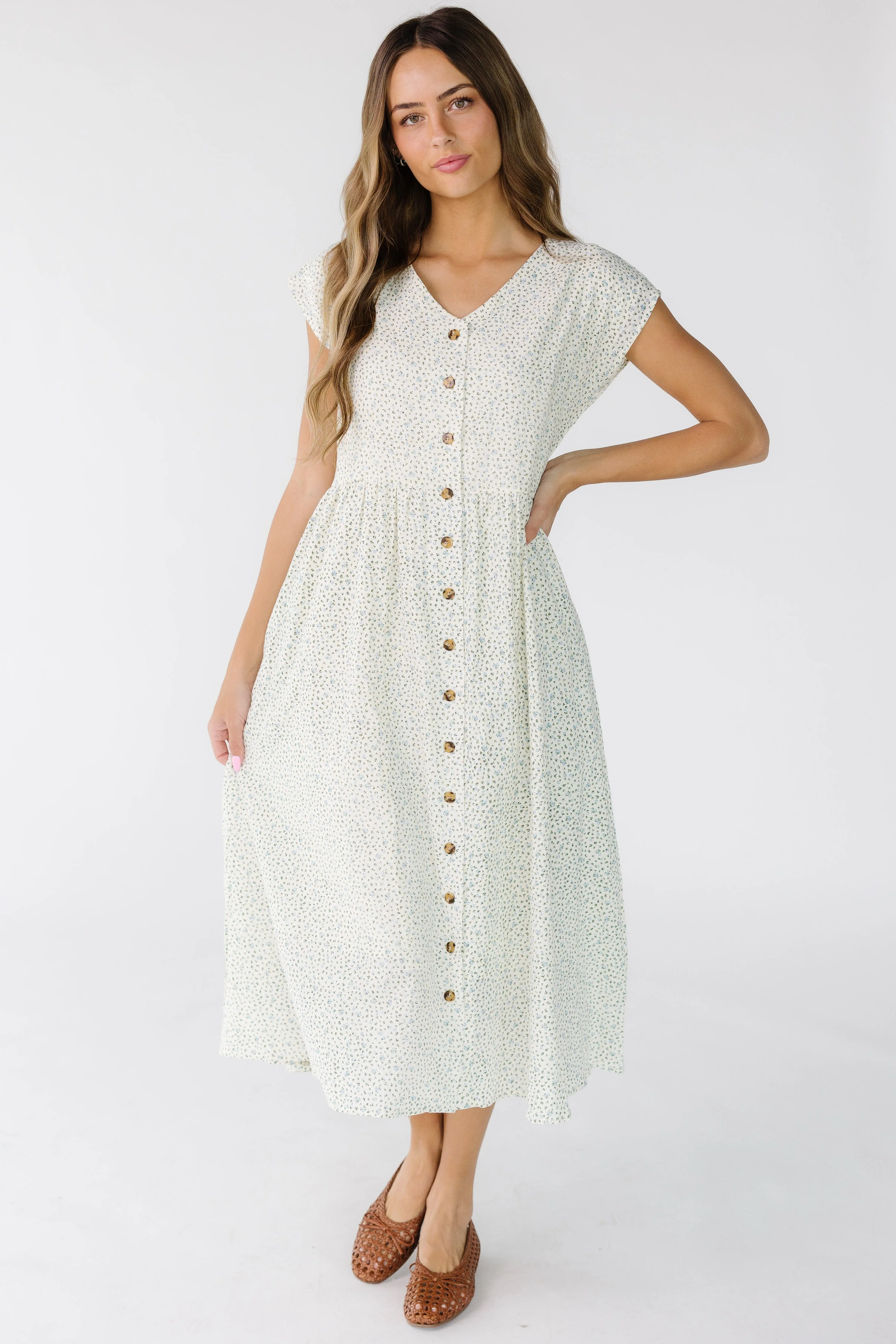 Brass & Roe Desiree Button Down Dress - Image 3