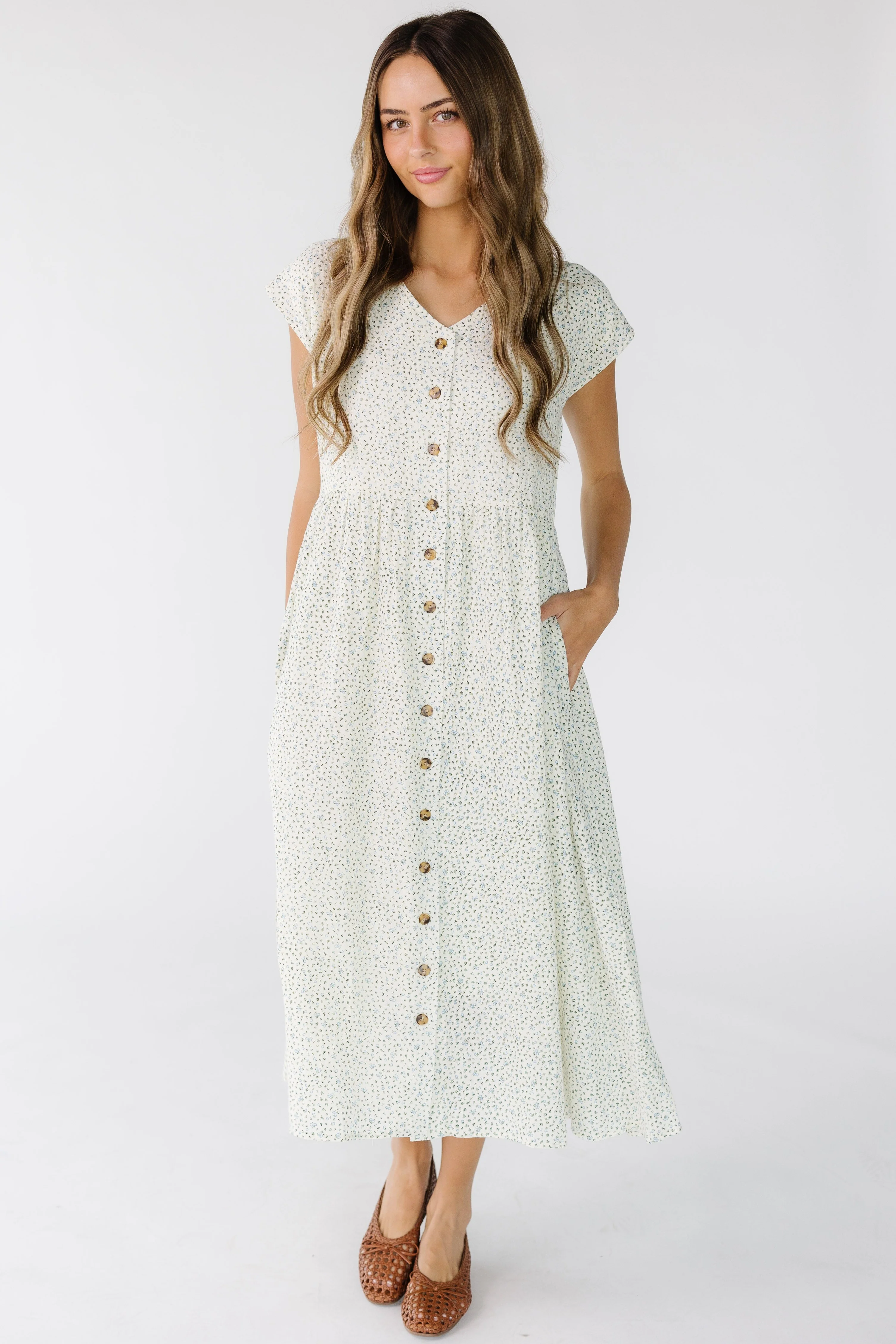 Brass & Roe Desiree Button Down Dress - Image 4