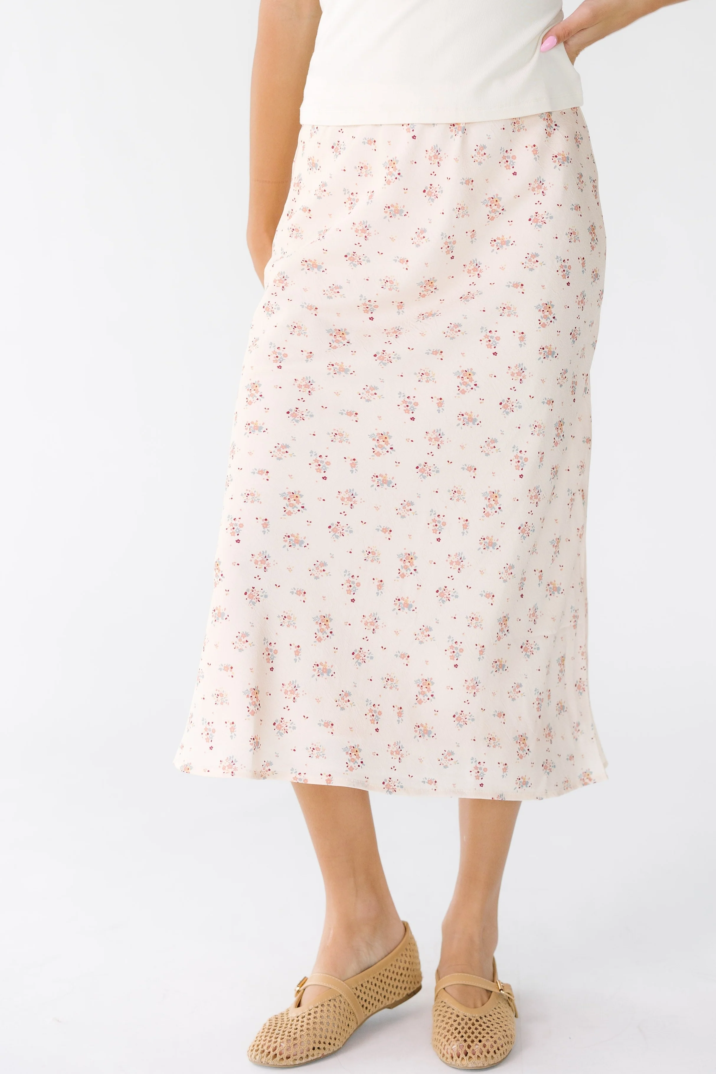 Brass & Roe Ellie Midi Skirt