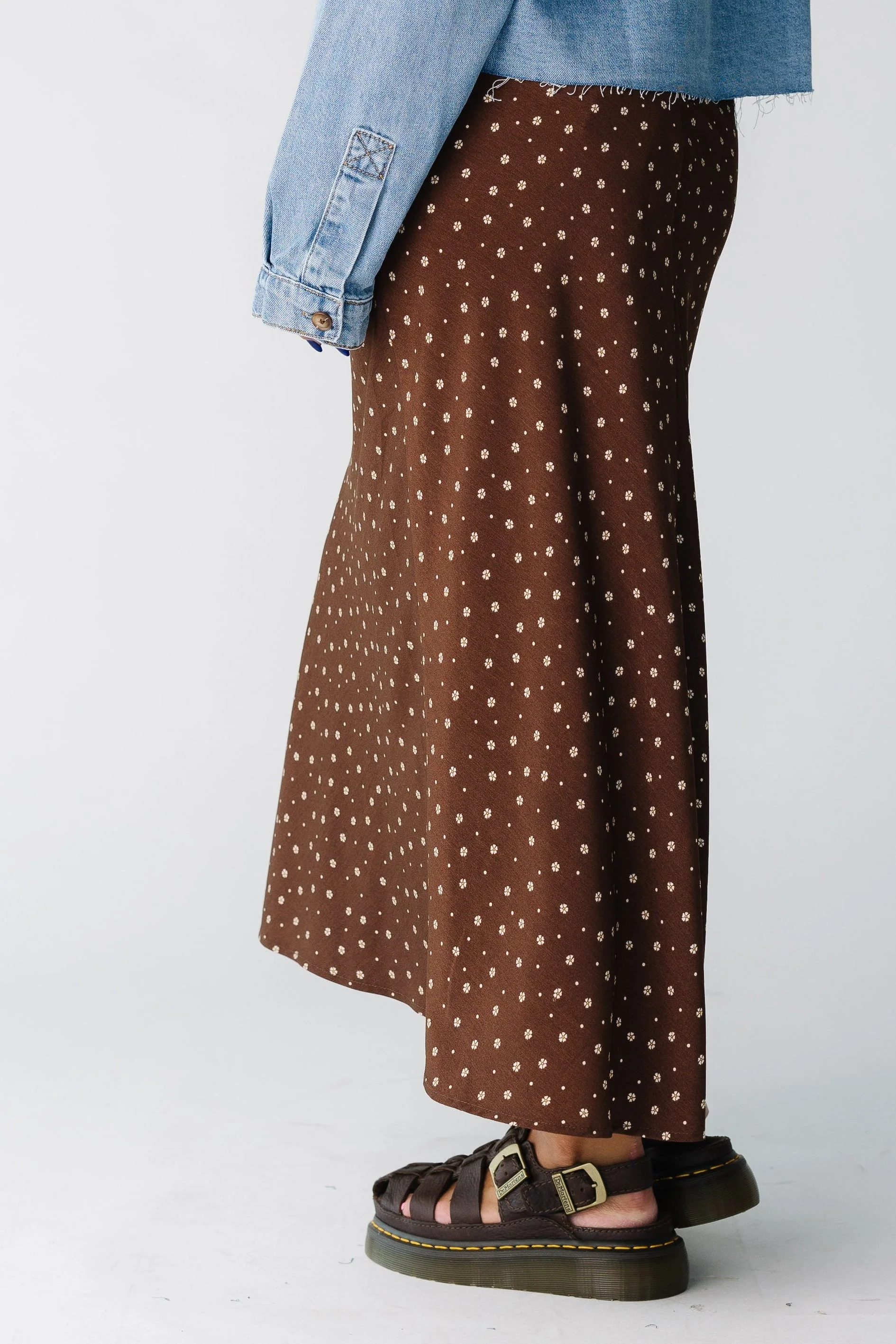 Brass & Roe Ellie Print Midi Skirt - Image 5