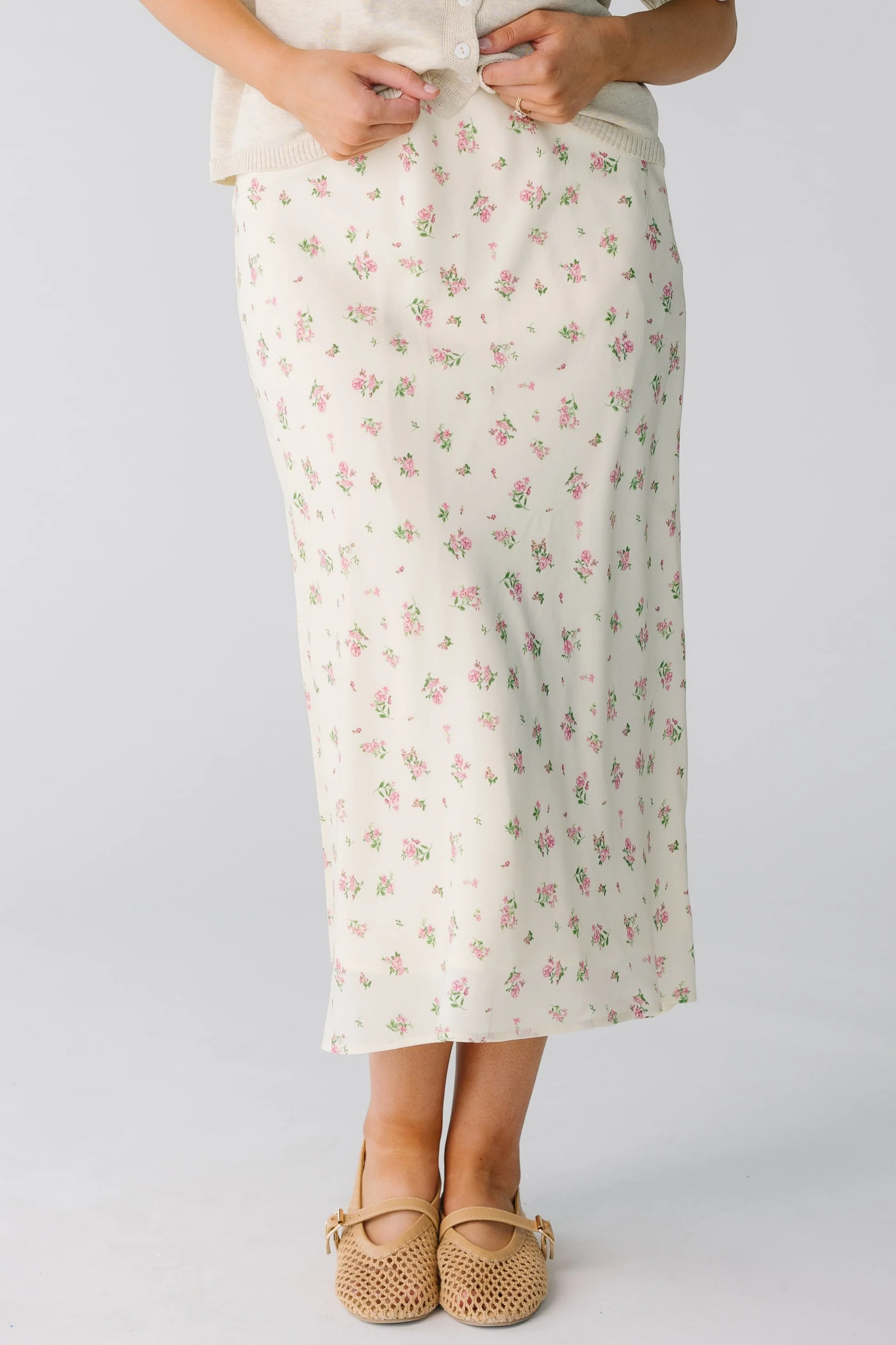 Brass & Roe Ellie Print Skirt