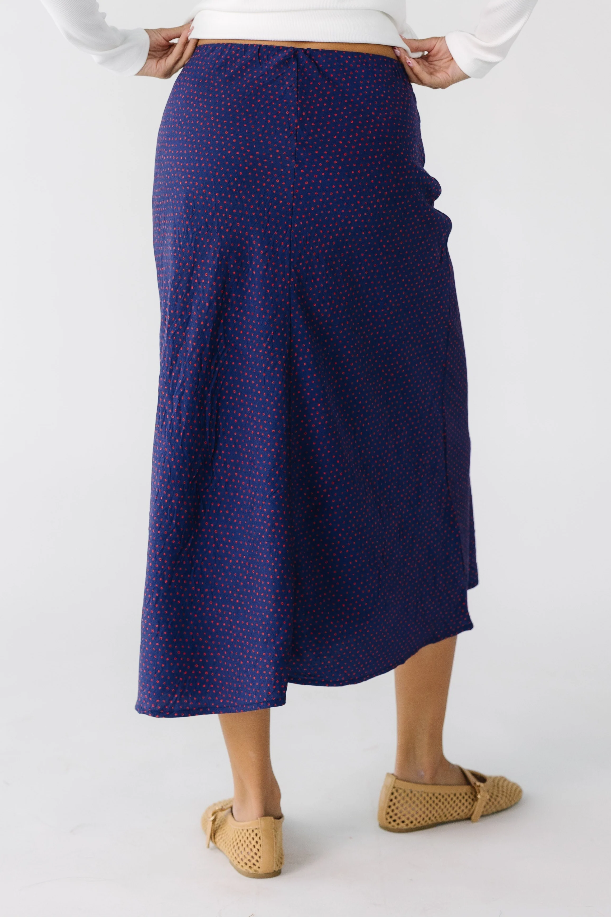 Brass & Roe Ellie Print Skirt - Purple - Image 4