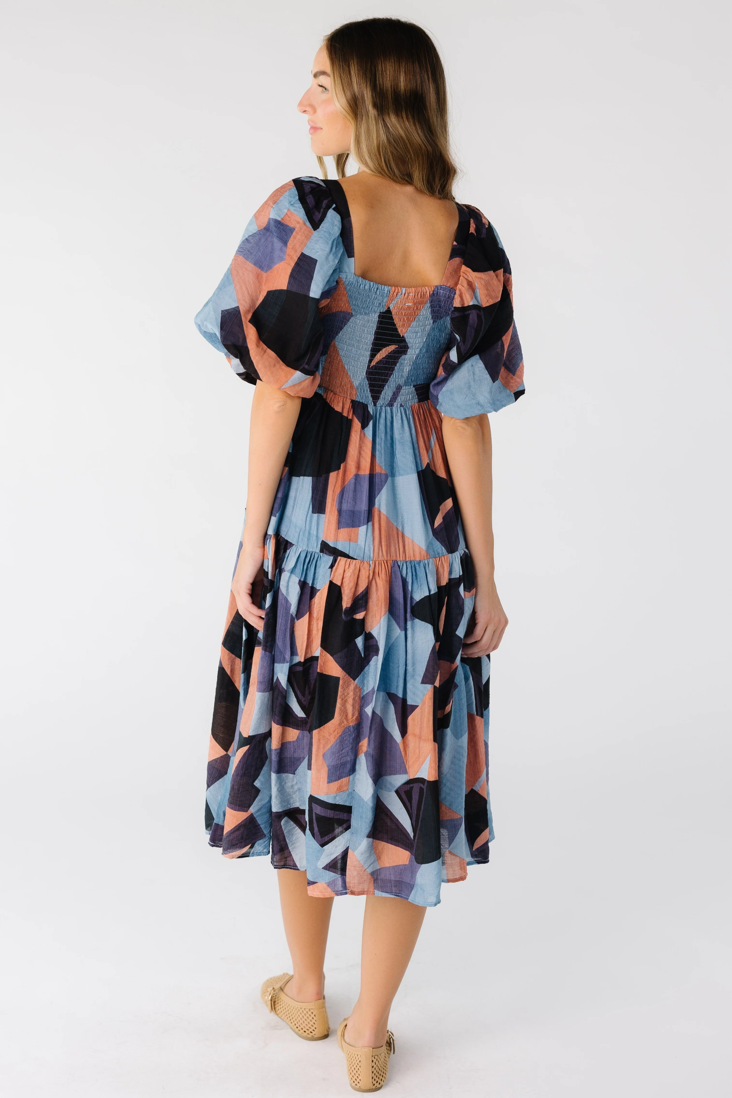 Brass & Roe Harlem Square Neck Dress - Image 5