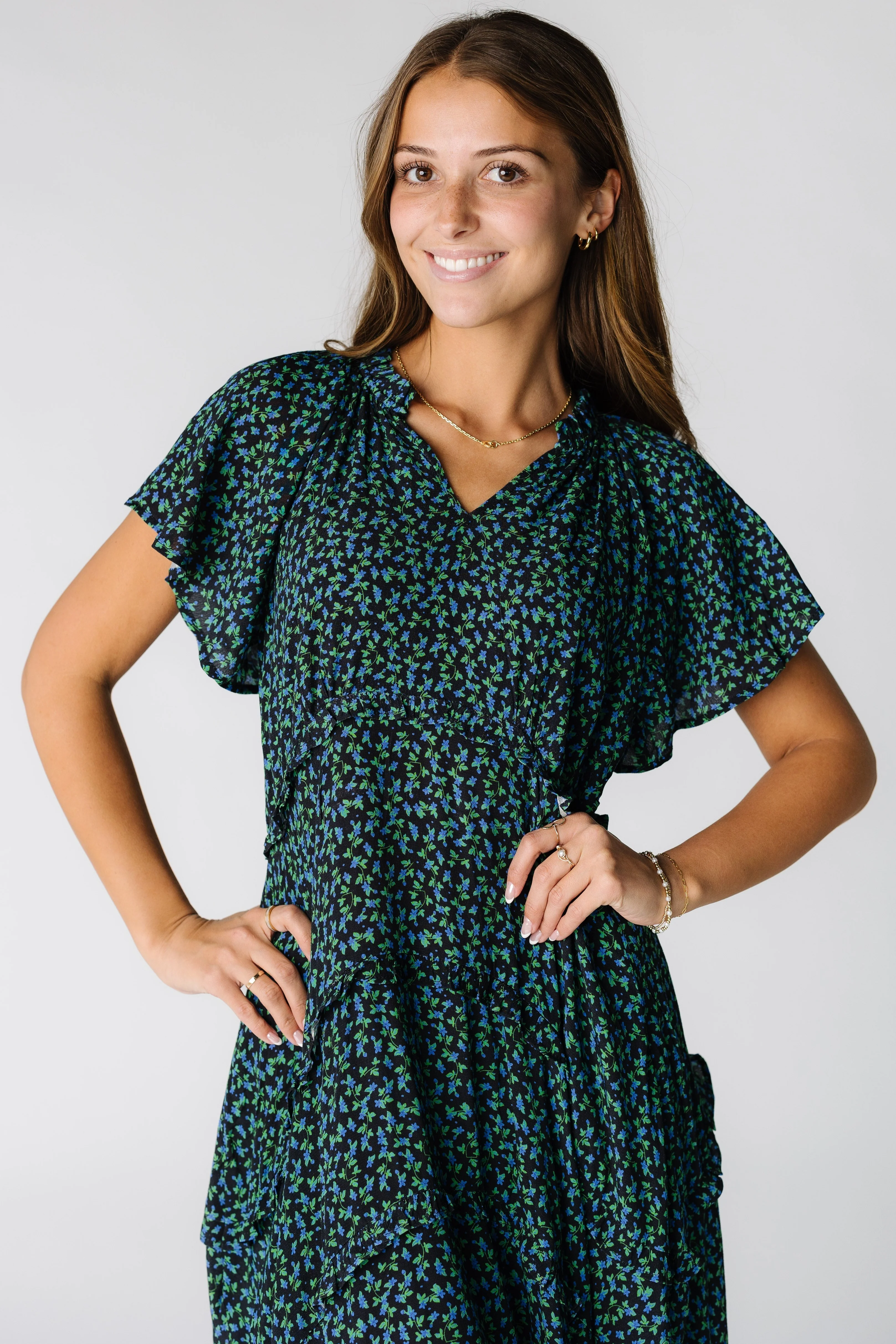 Brass & Roe Kelsey Tiered Maxi - Image 3