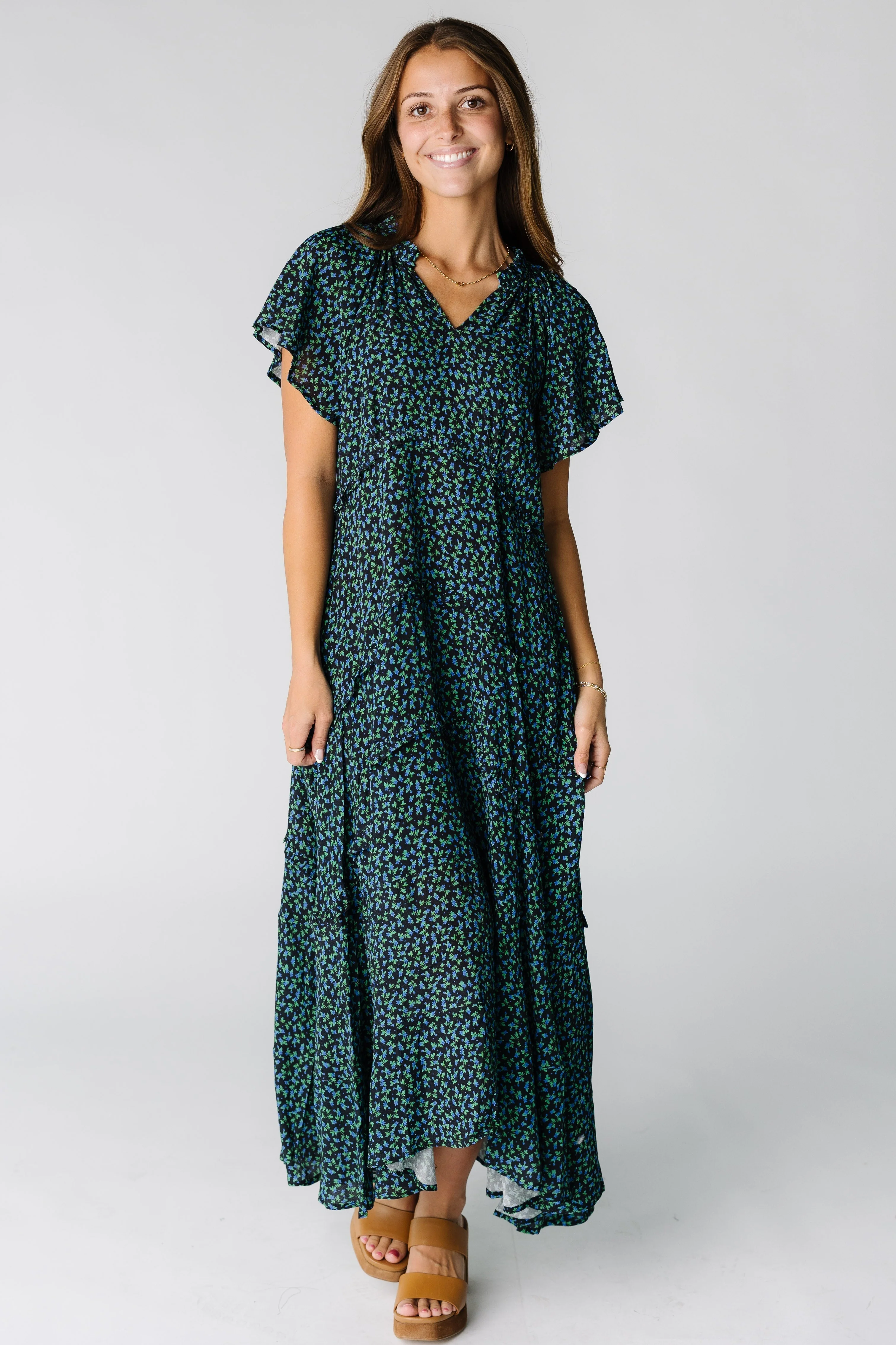 Brass & Roe Kelsey Tiered Maxi - Image 4