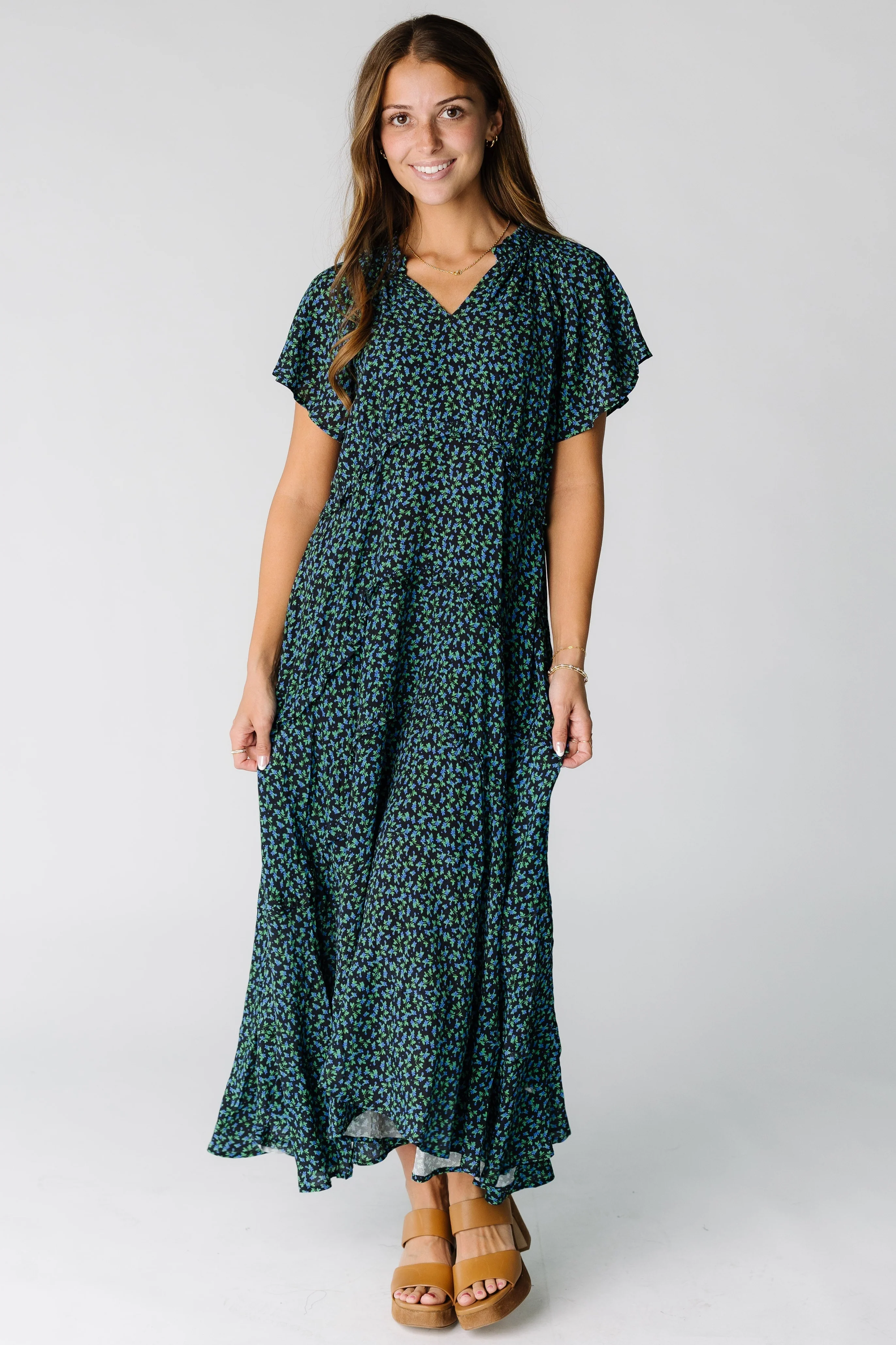 Brass & Roe Kelsey Tiered Maxi - Image 5