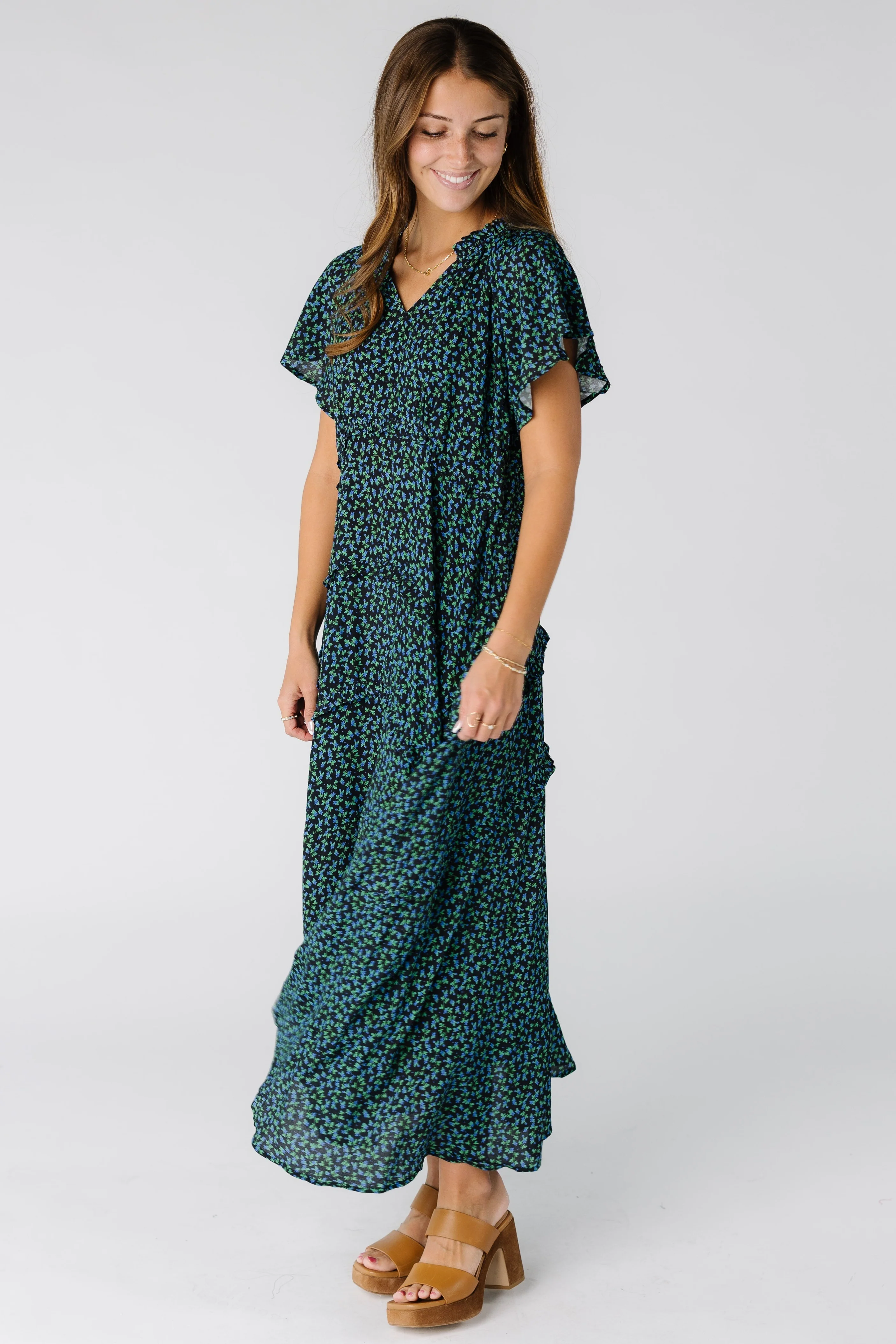 Brass & Roe Kelsey Tiered Maxi - Image 6