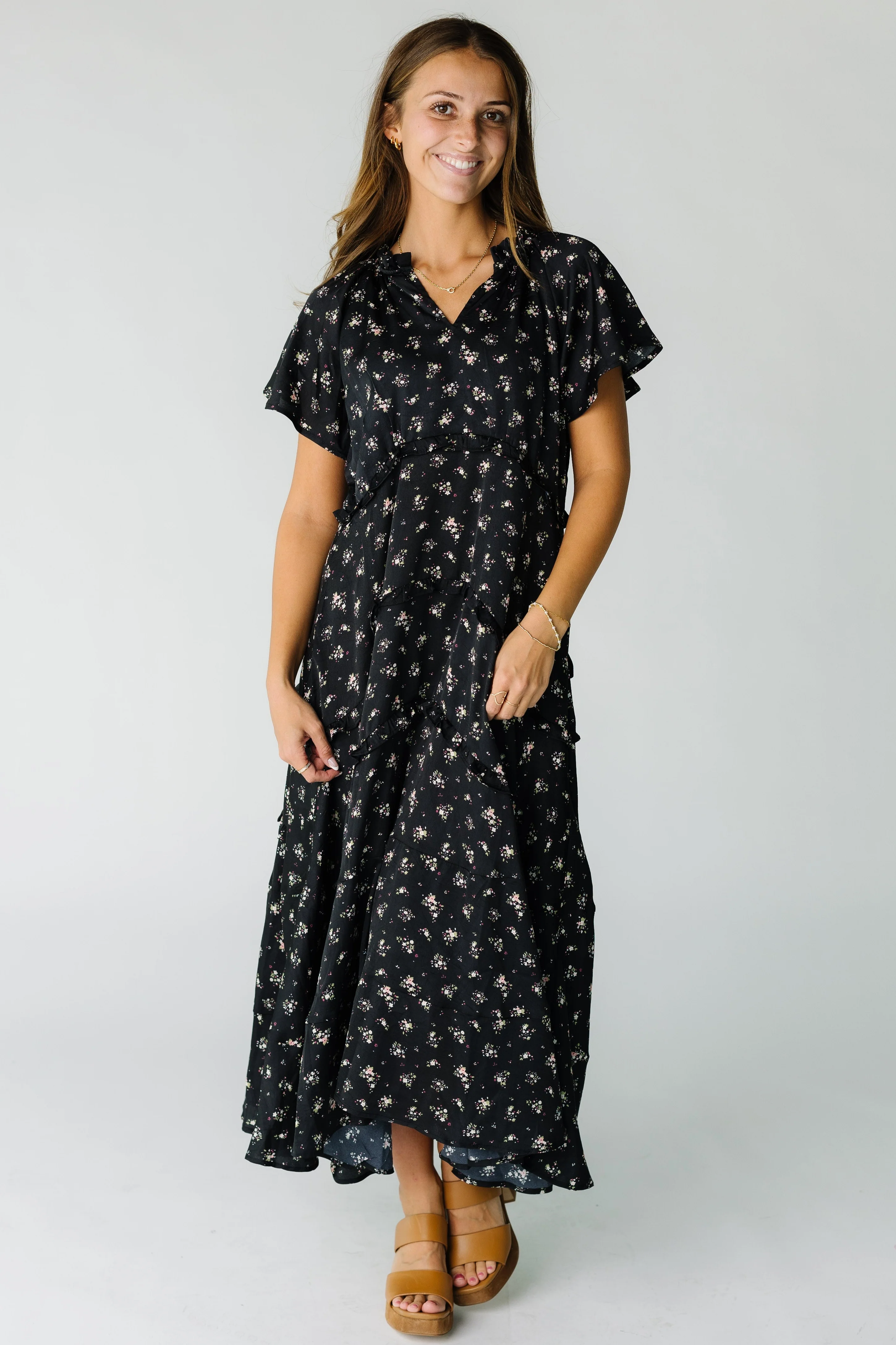 Brass & Roe Kelsey Tiered Maxi - Image 8