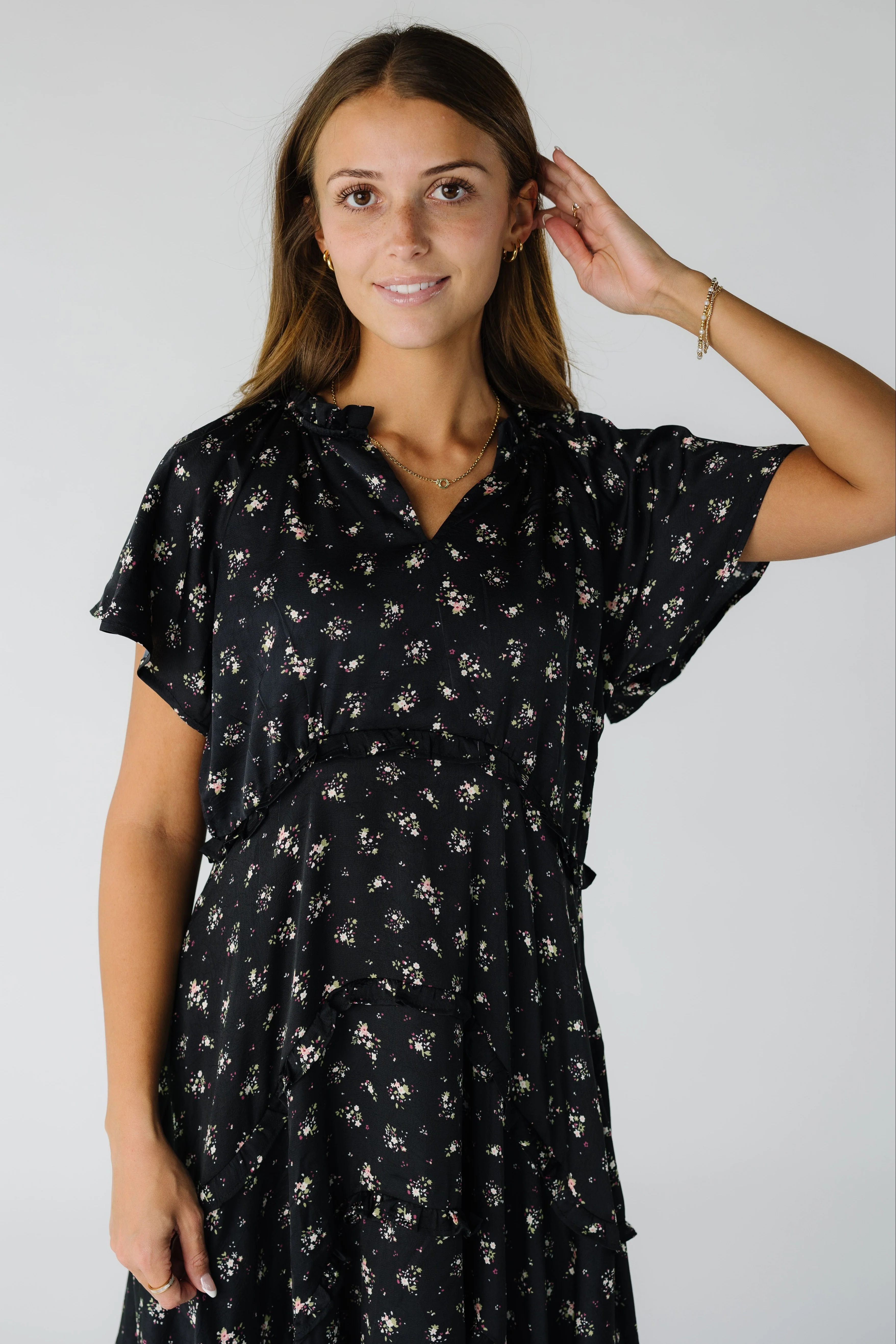 Brass & Roe Kelsey Tiered Maxi - Image 9