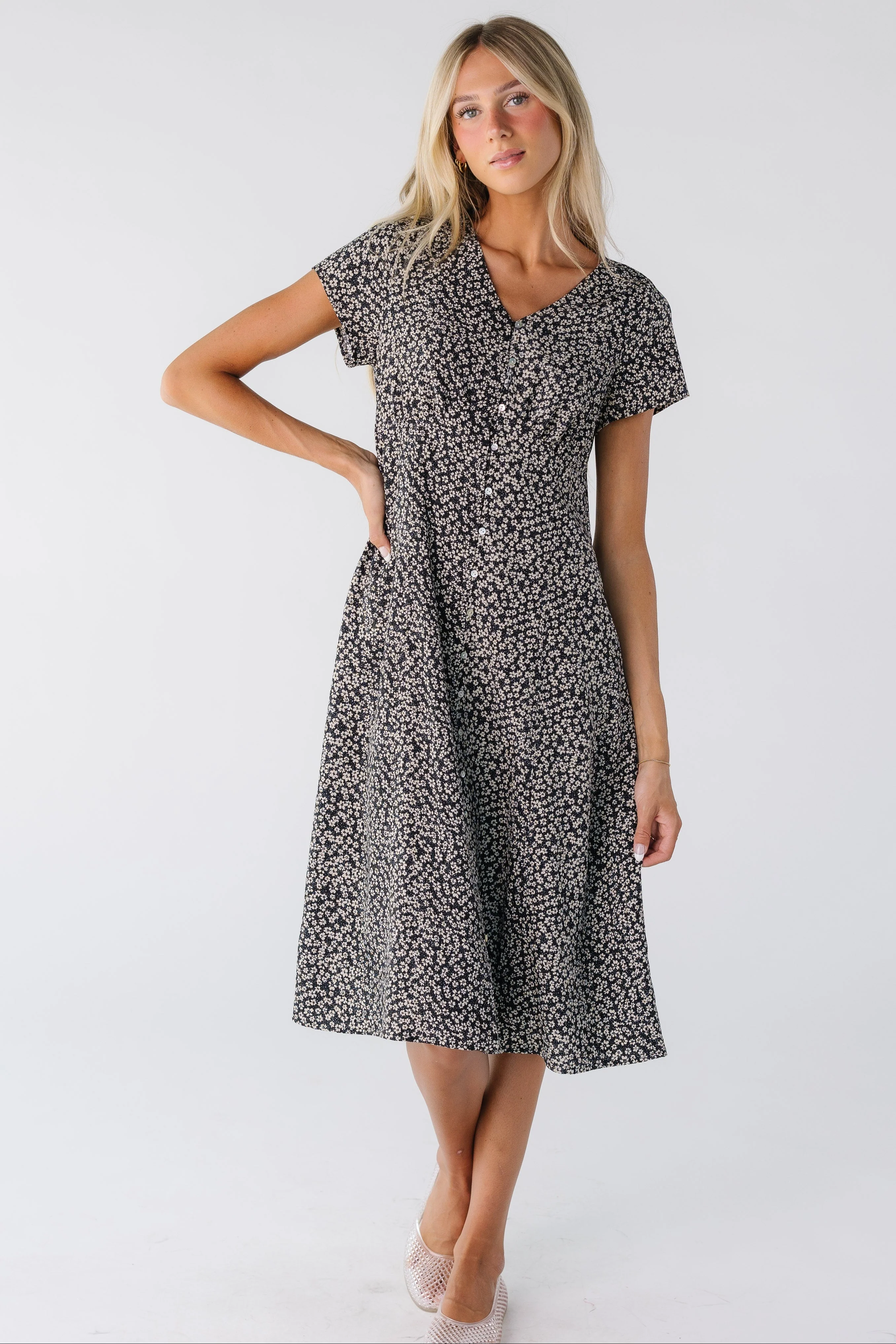 Brass & Roe Kendra Button Down Dress - Image 4