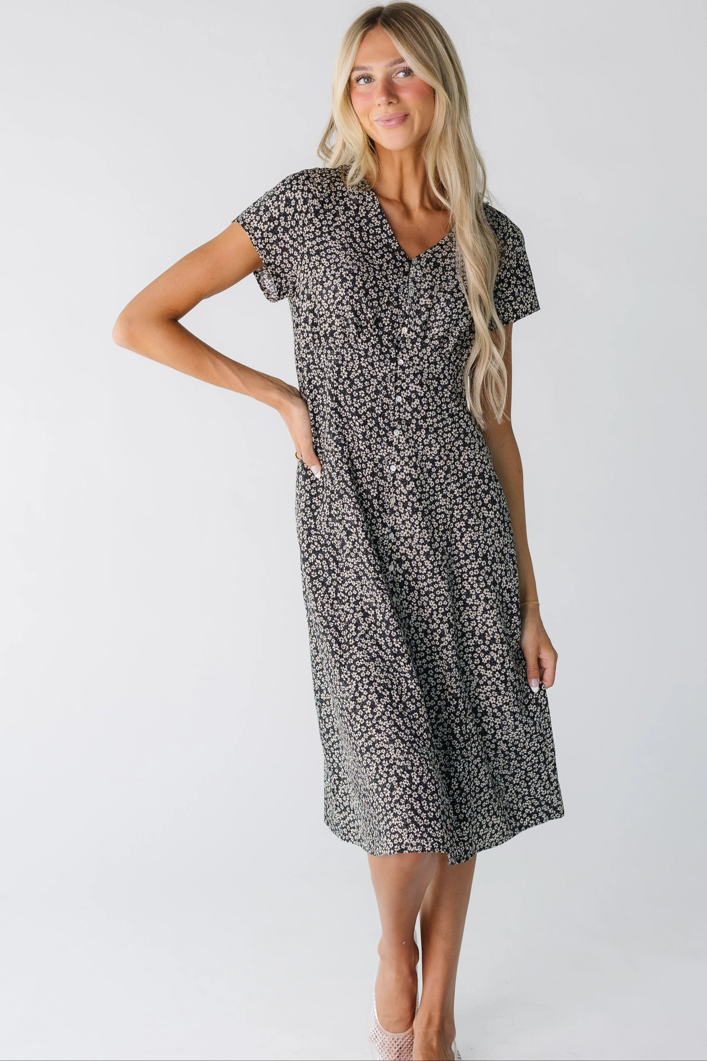 Brass & Roe Kendra Button Down Dress - Image 8