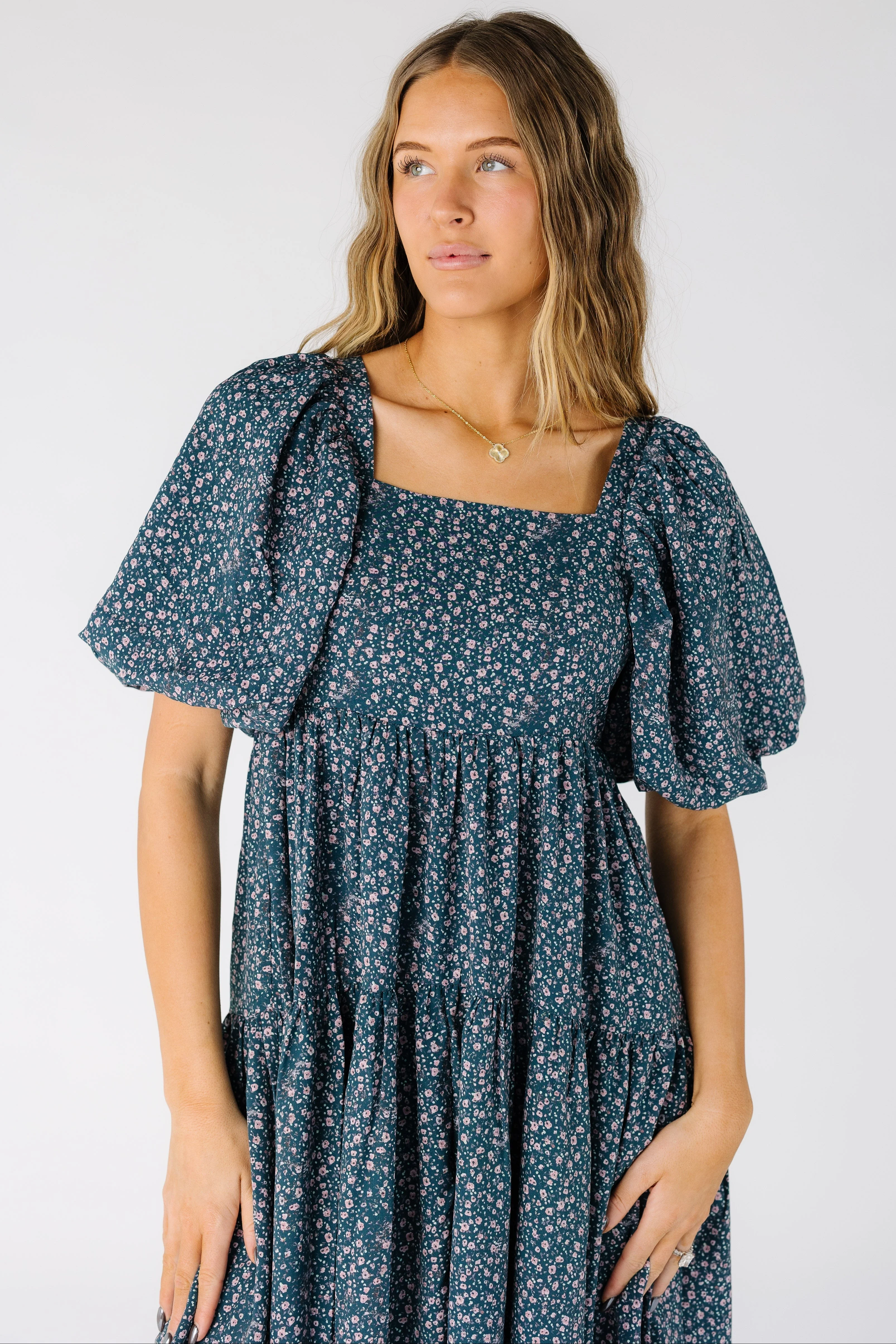 Brass & Roe Maisy Square Neck Dress - Image 2