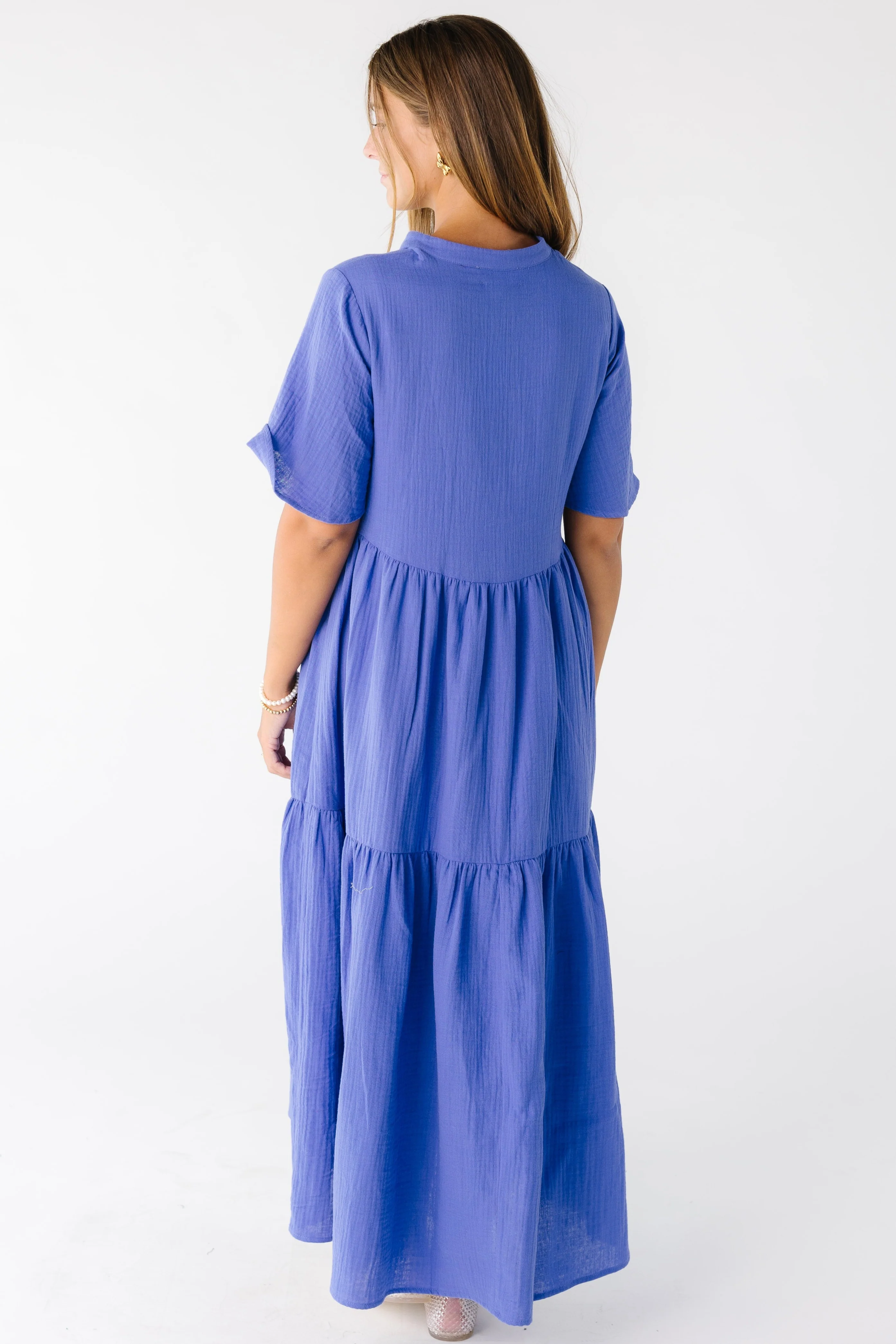 Brass & Roe The Pondering Gauze Dress - Image 5