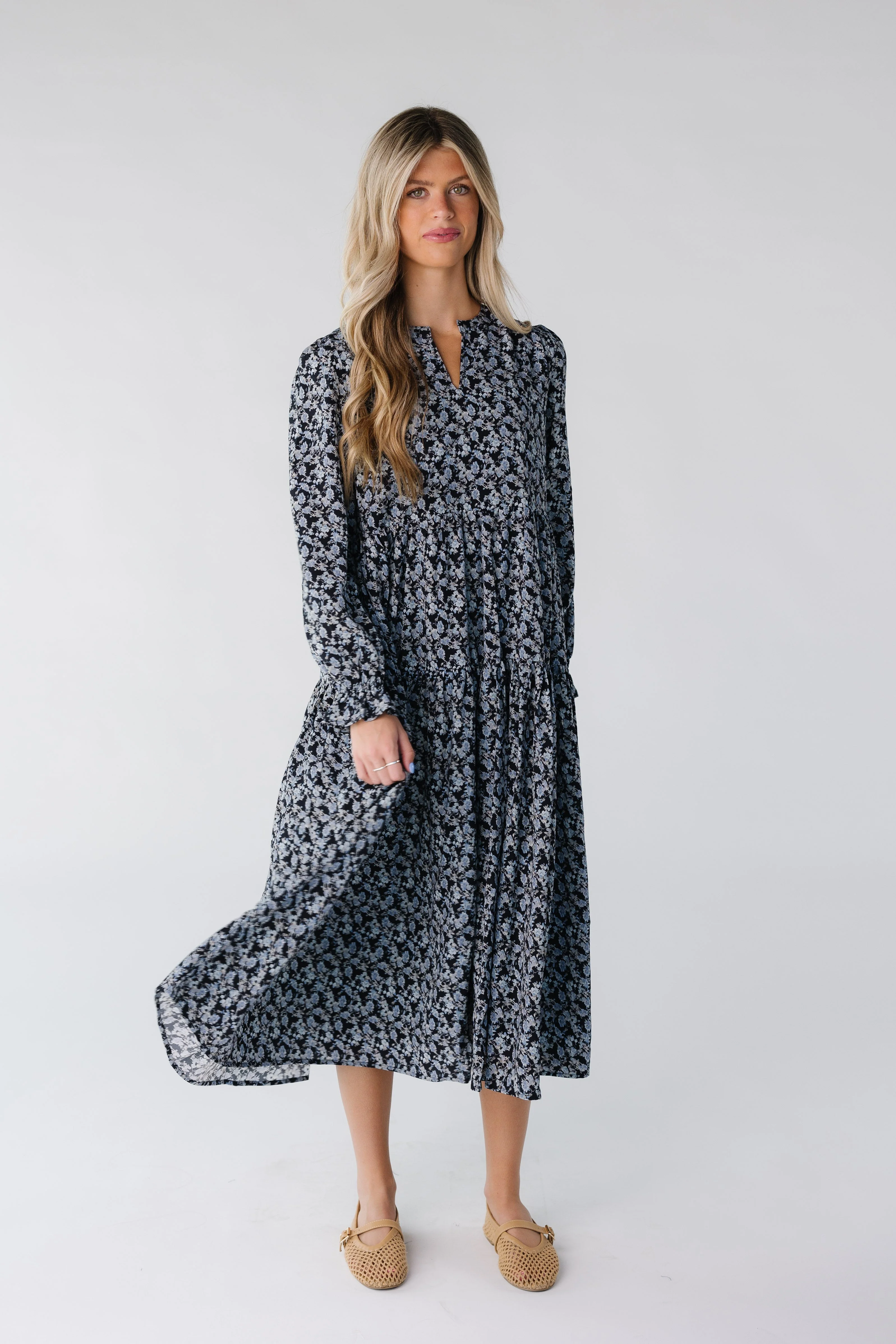 Brass & Roe Roxi Chiffon Dress - Image 5