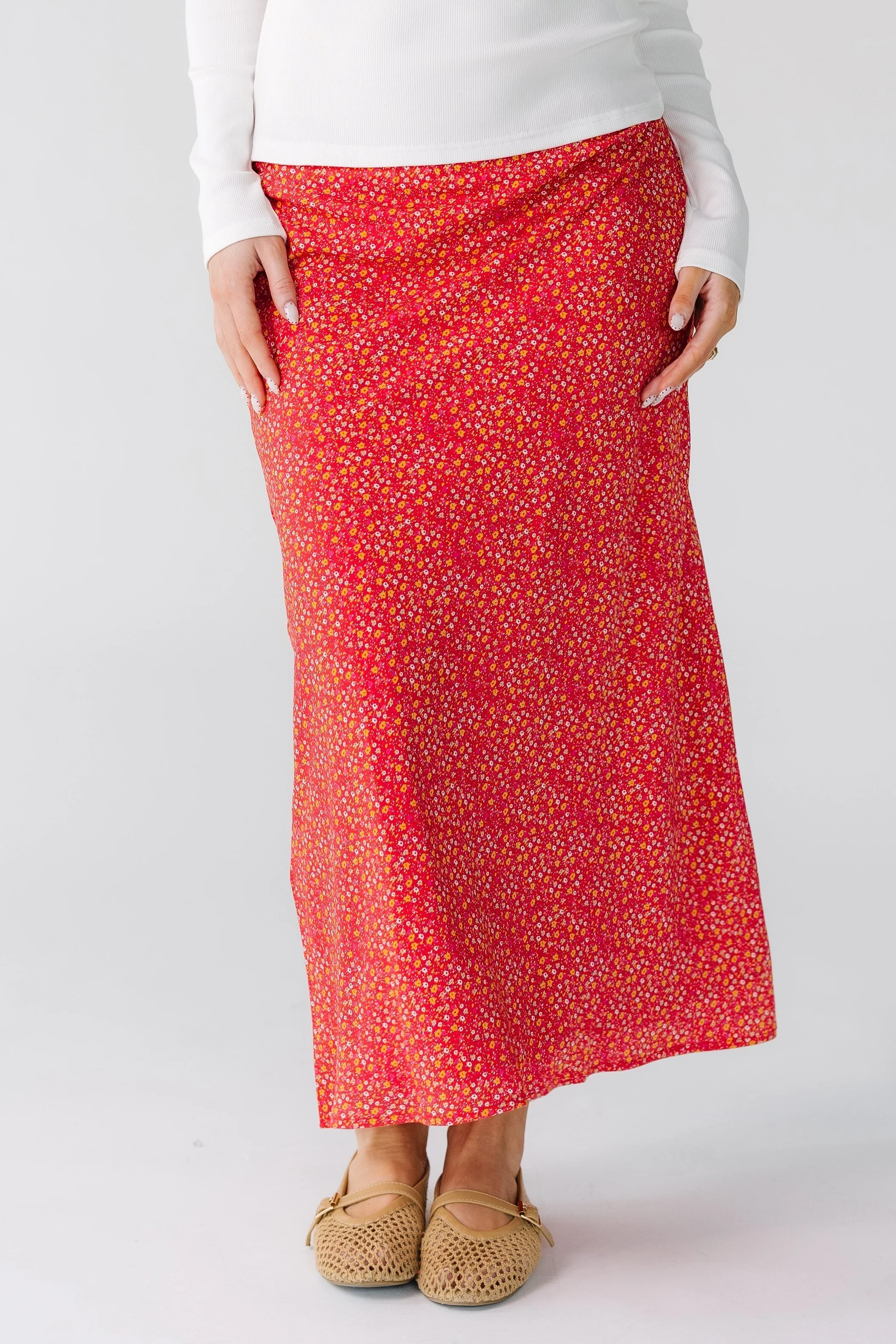 Brass & Roe Ruby Print Skirt - Image 3