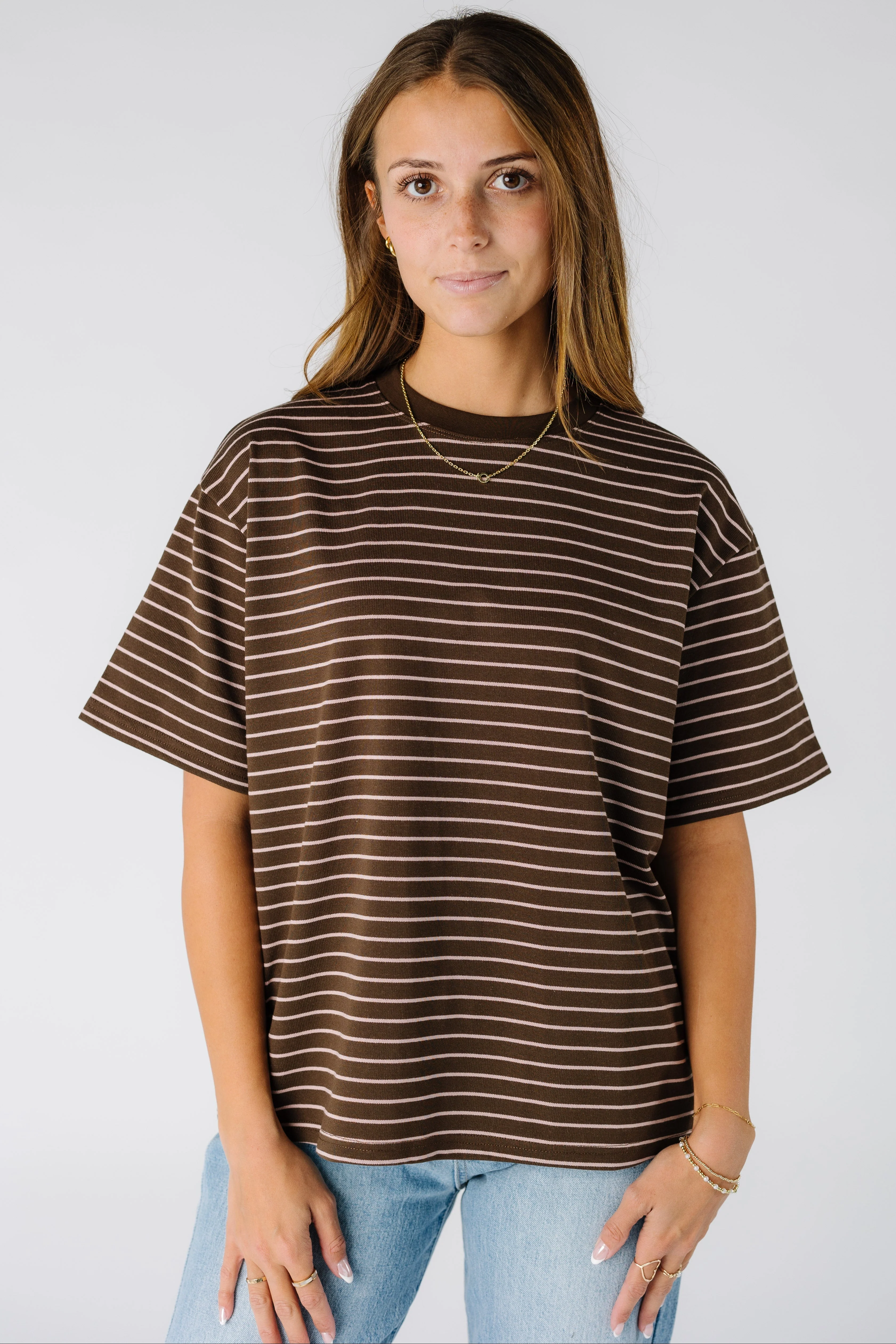 Brass & Roe Sahara Stripe Top - Image 4