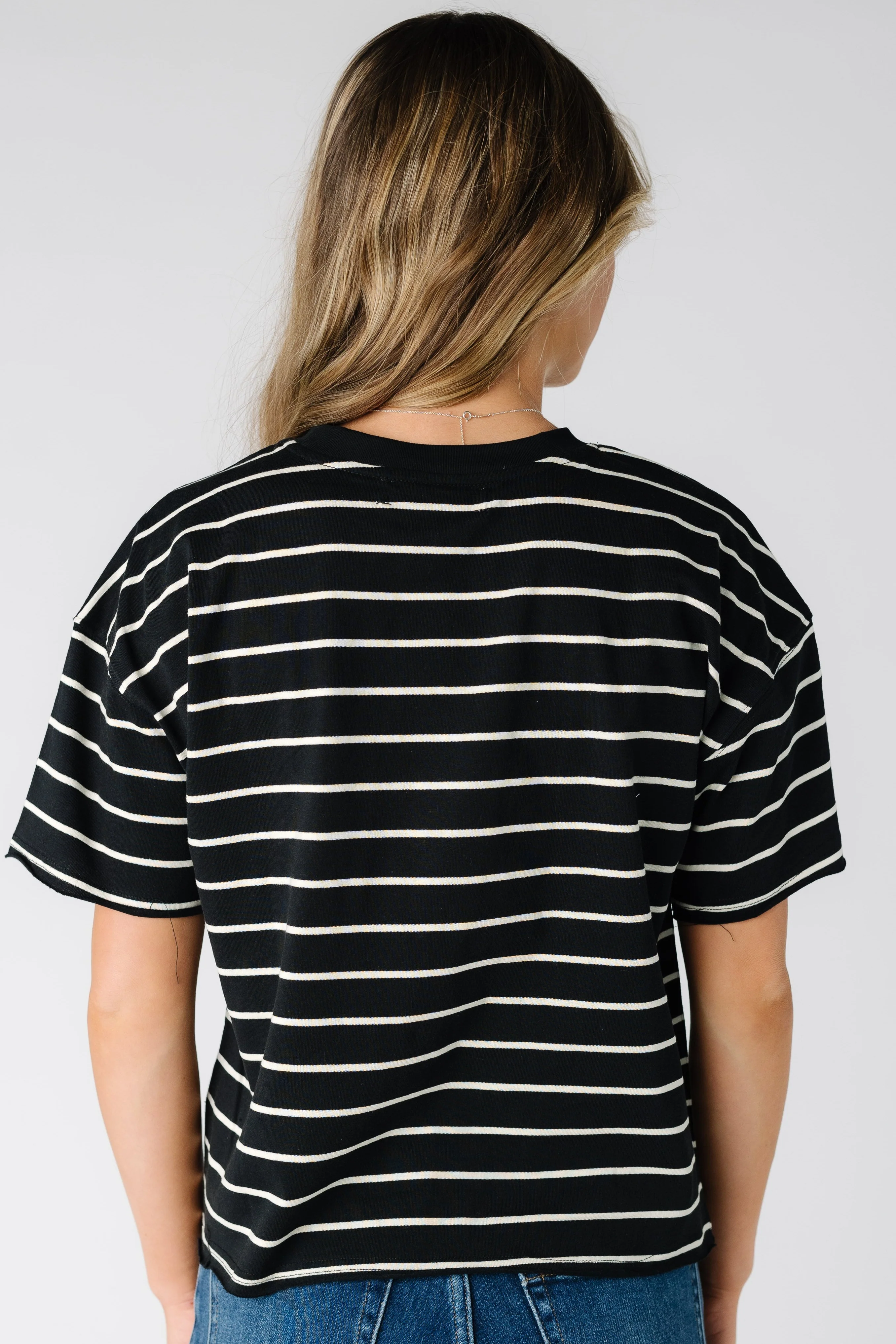 Brass & Roe Steph Stripe Tee - Image 8