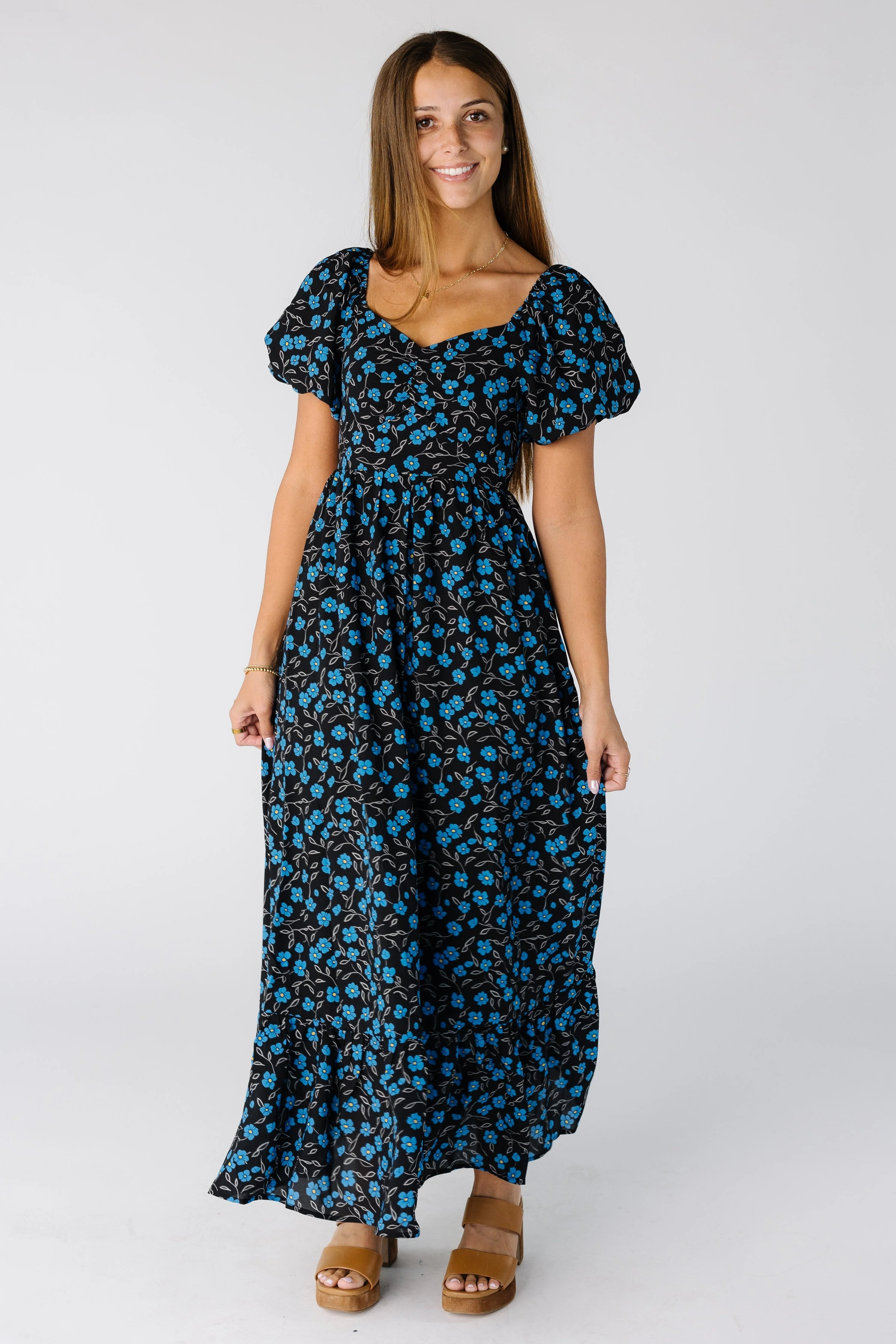 Brass & Roe Sweetheart Print Dress - Image 3
