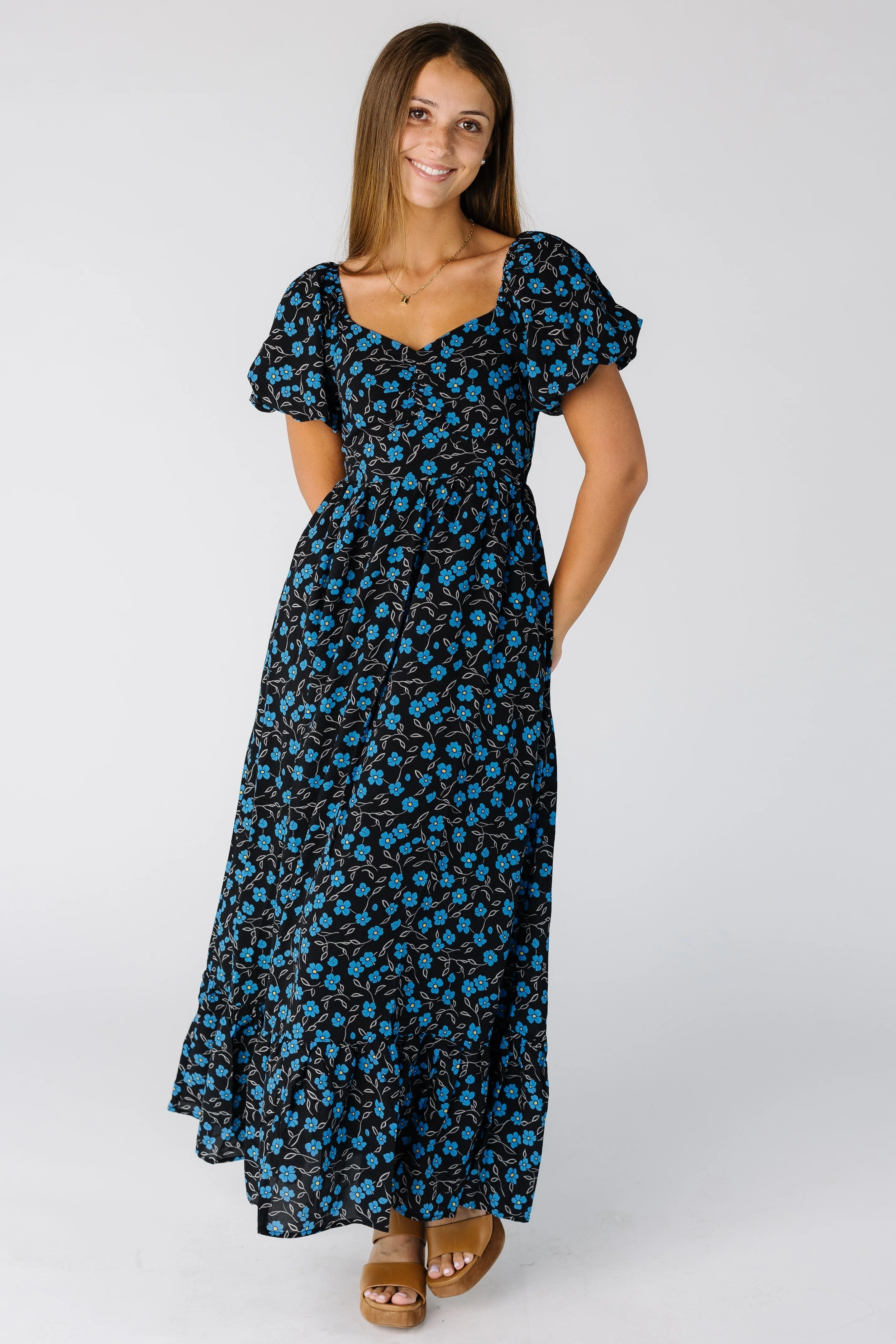 Brass & Roe Sweetheart Print Dress - Image 4