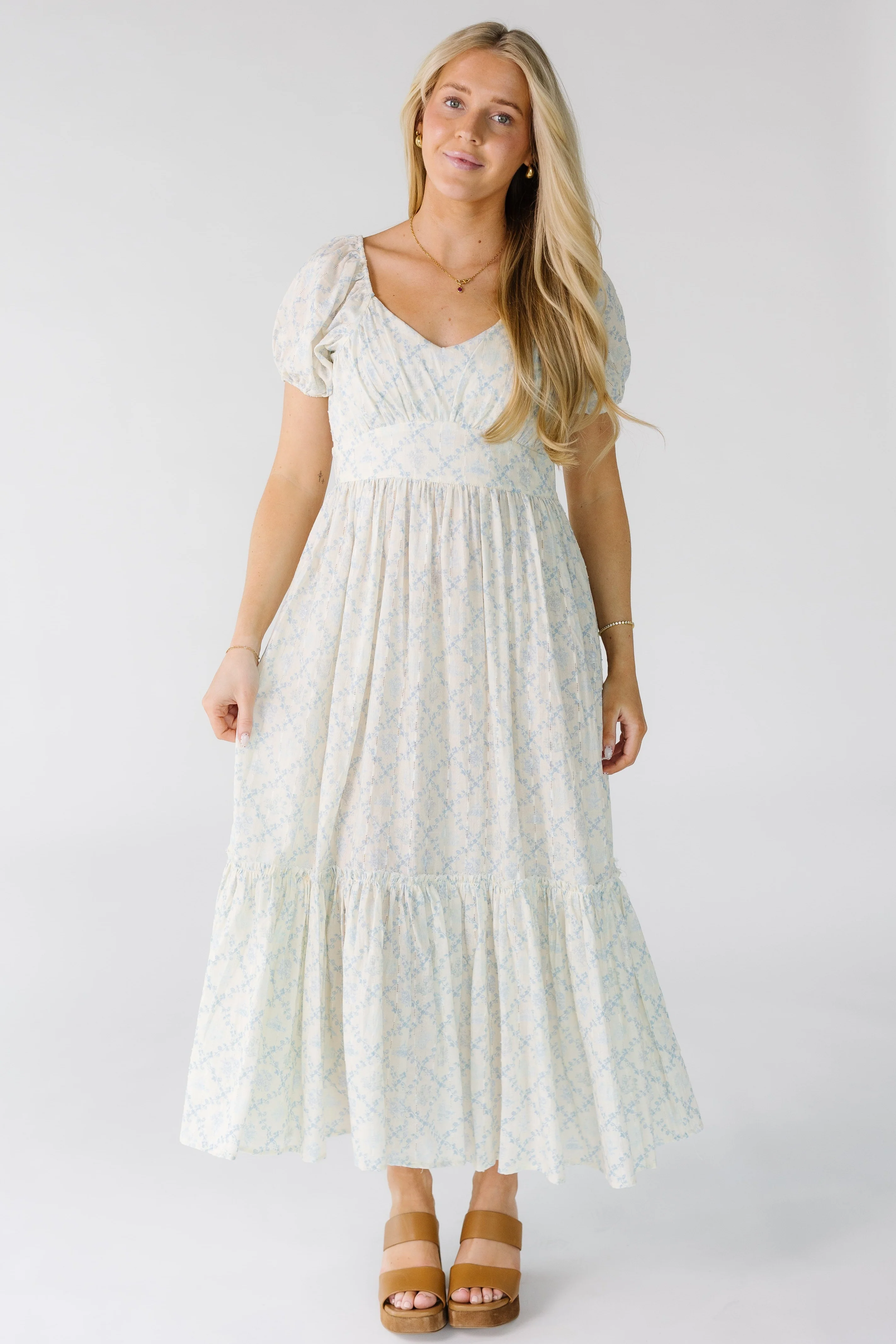 Brass & Roe Swiss Midi Dress