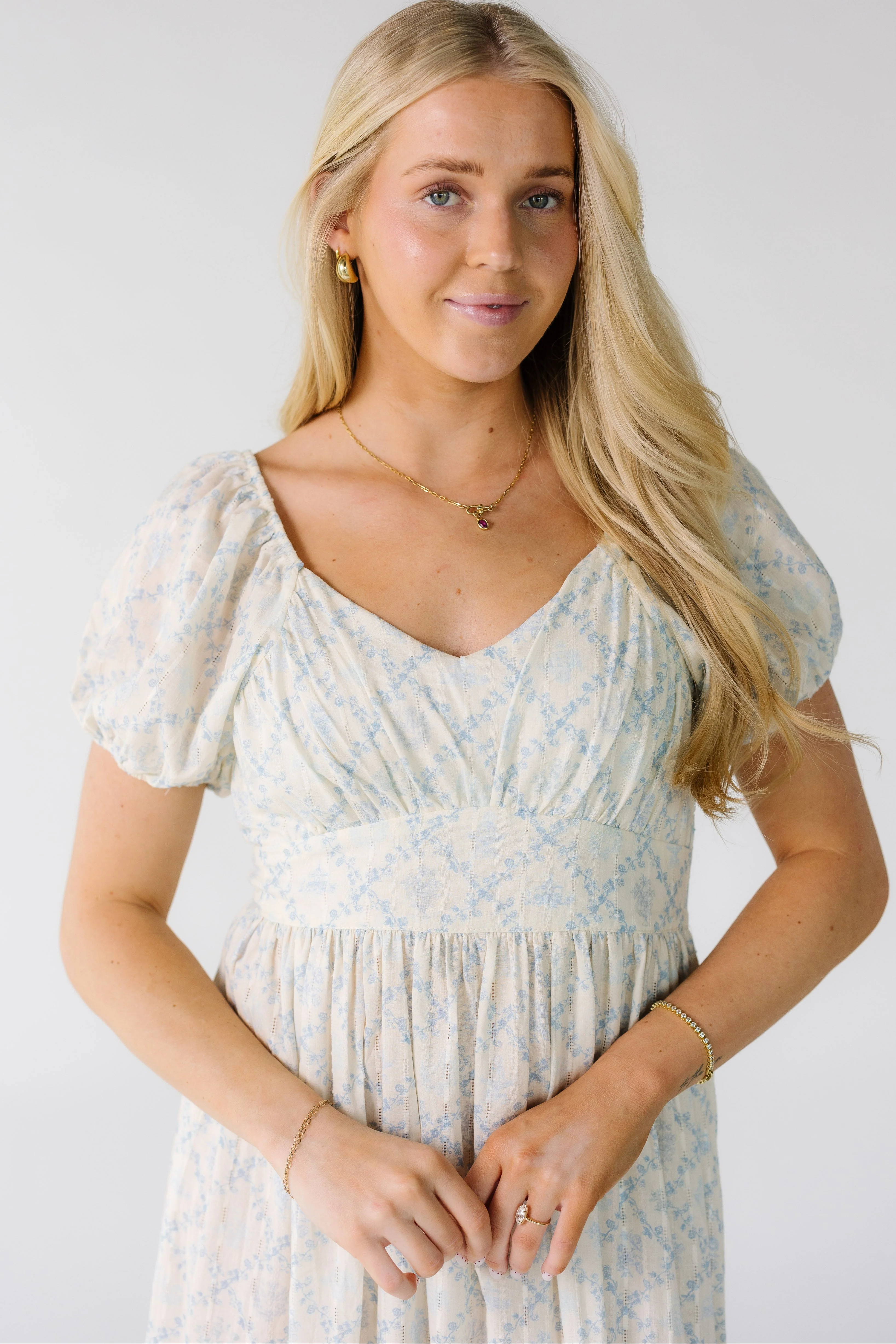 Brass & Roe Swiss Midi Dress - Image 4