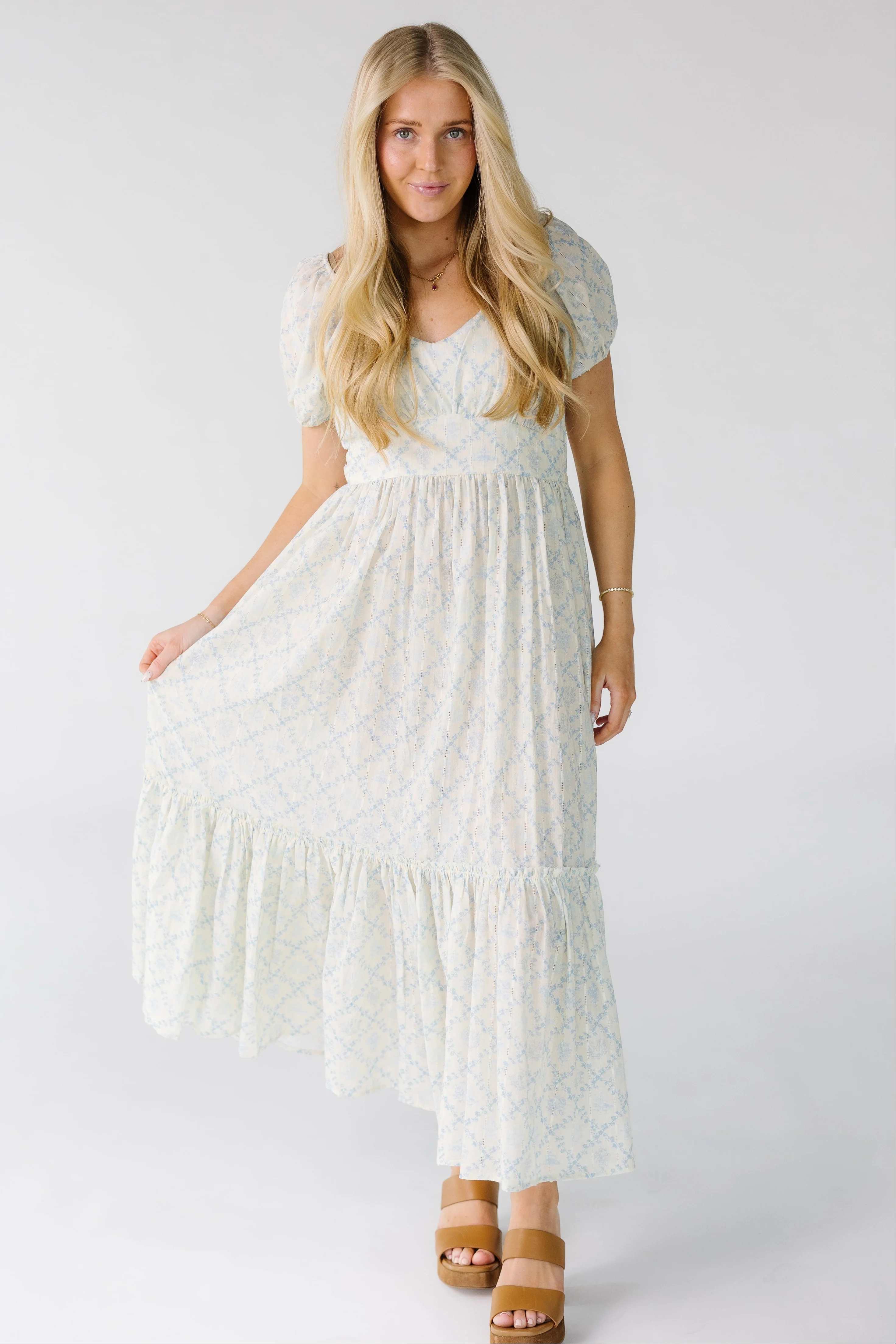 Brass & Roe Swiss Midi Dress - Image 6