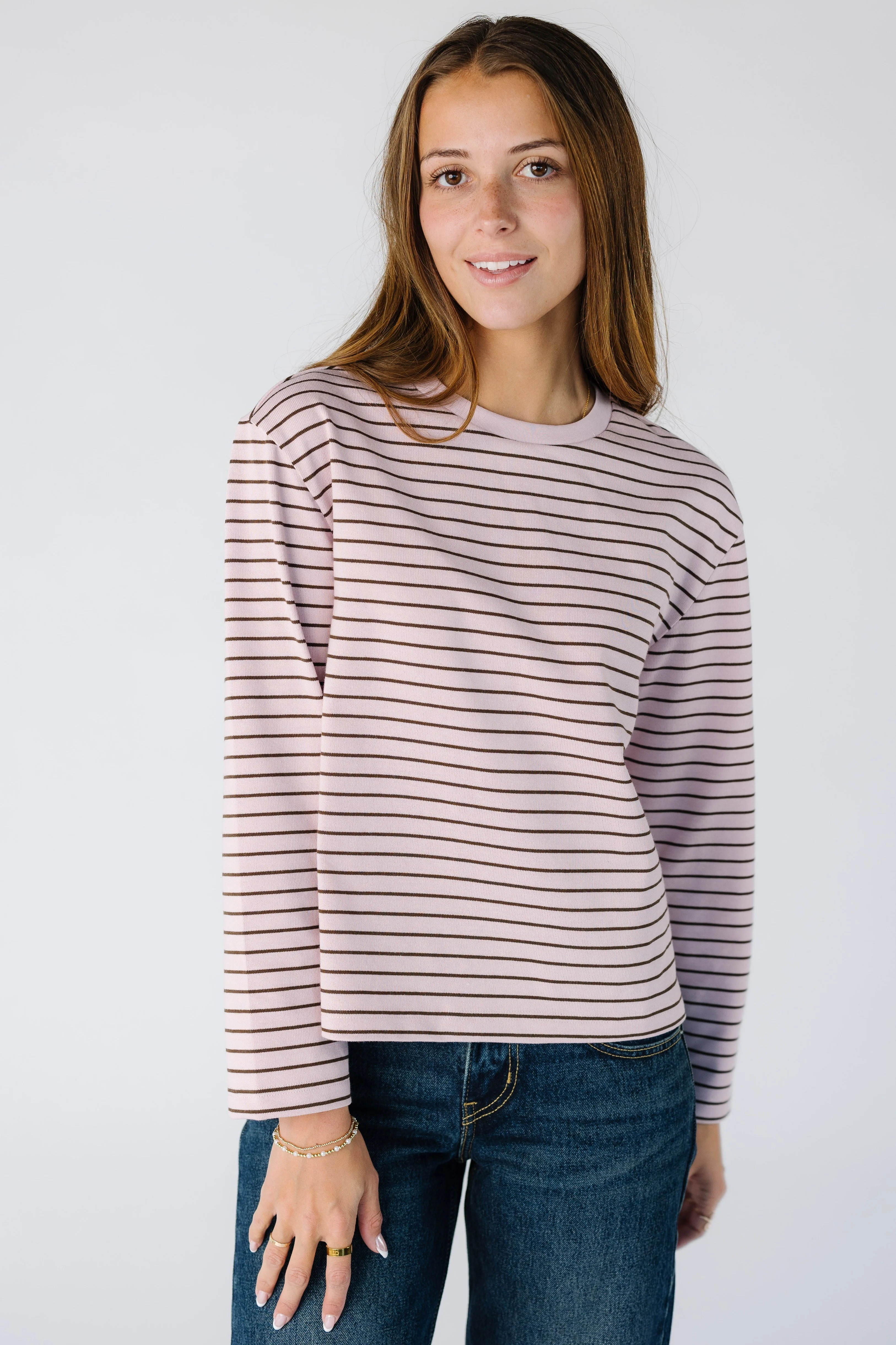 Brass & Roe Tali Stripe Tee - Image 3