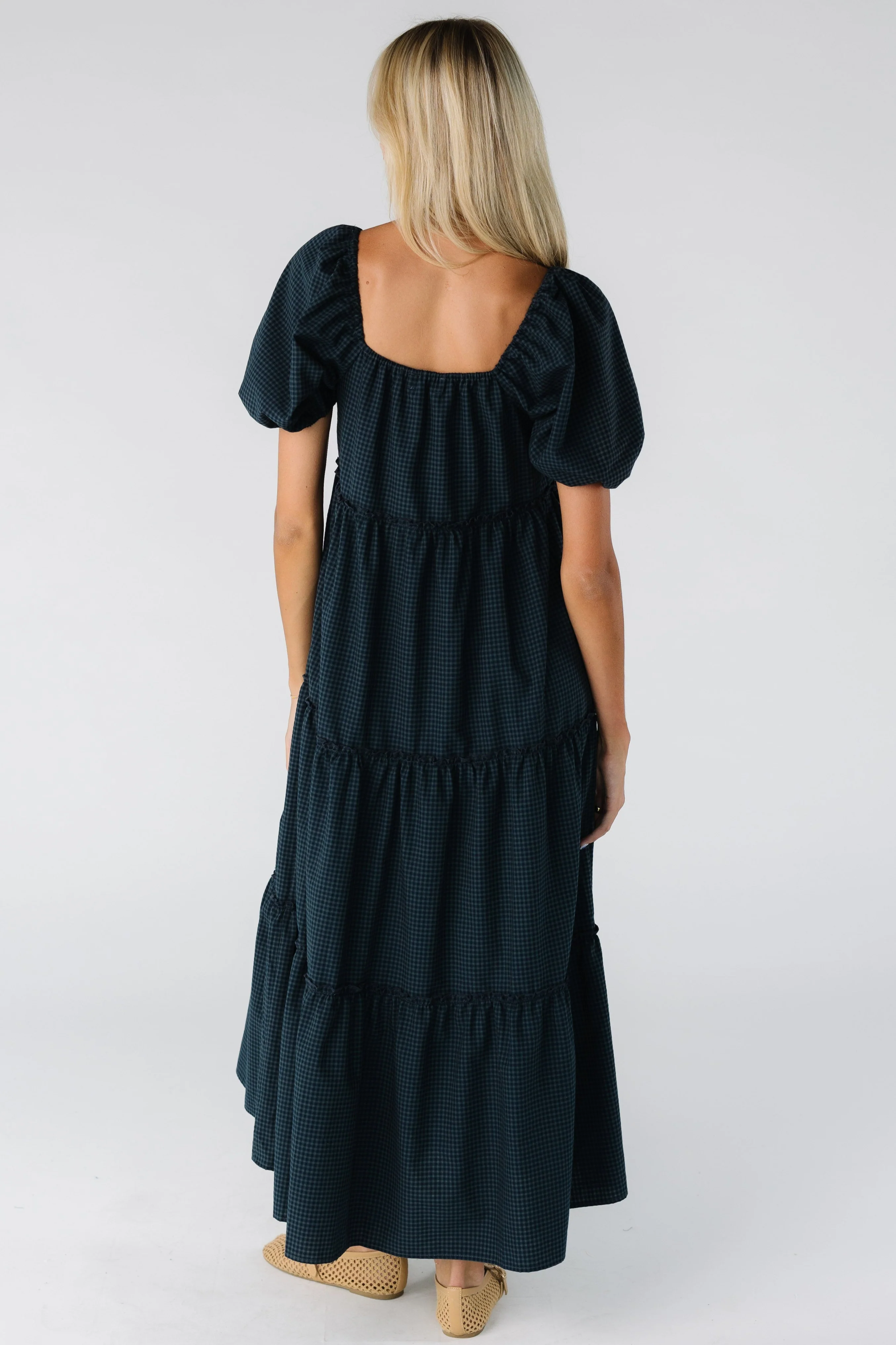 Brass & Roe The Charity Tiered Midi Dress - Image 5