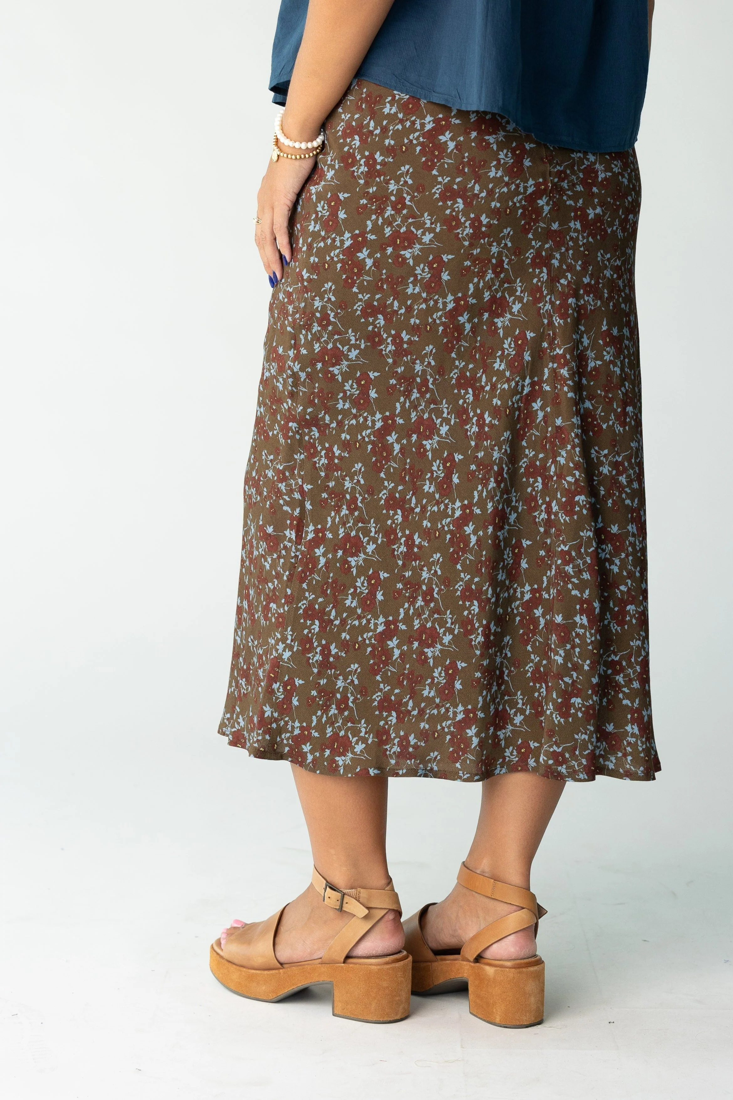Brass & Roe The Ellie Midi Skirt - Image 20