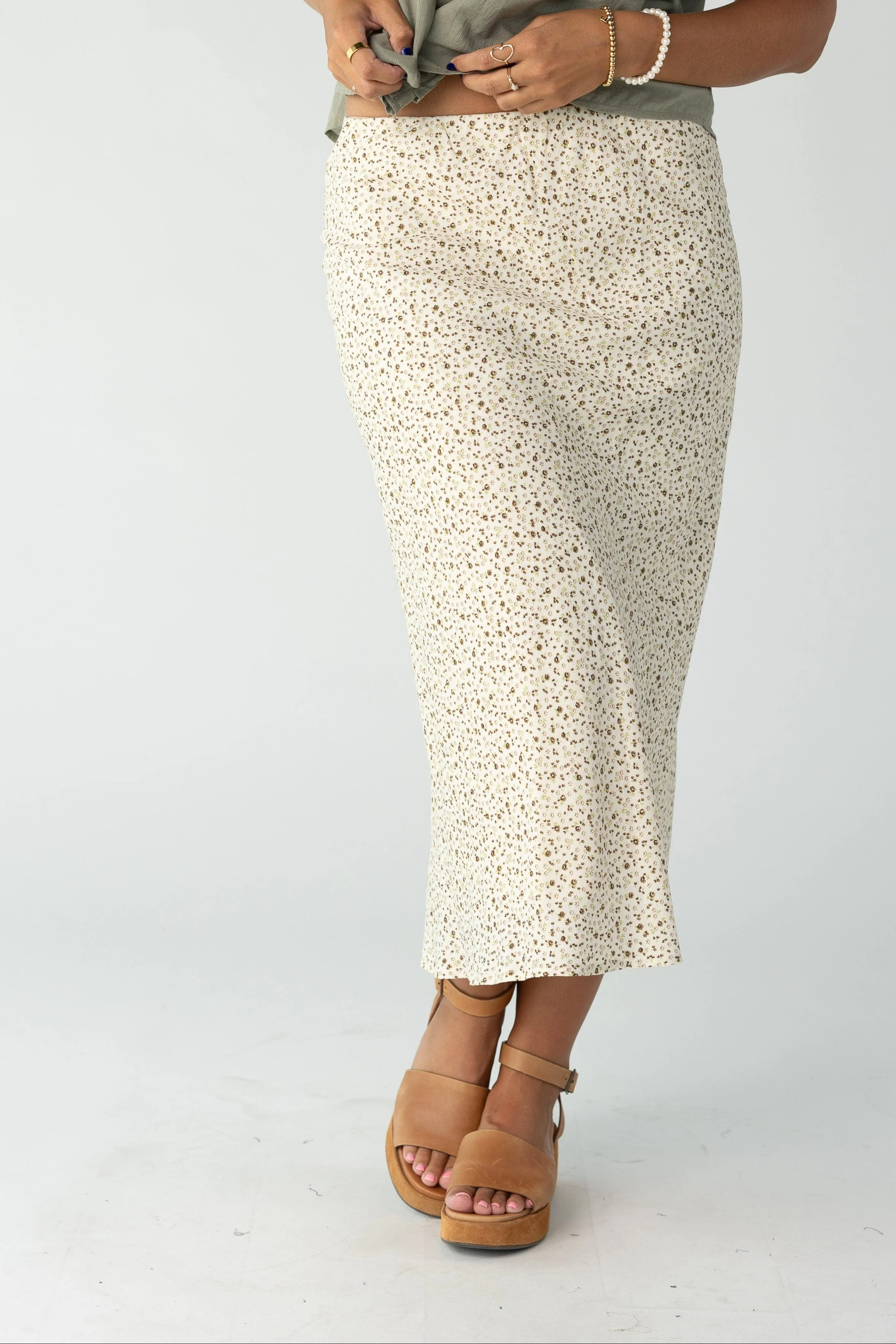 Brass & Roe The Ellie Midi Skirt - Image 3