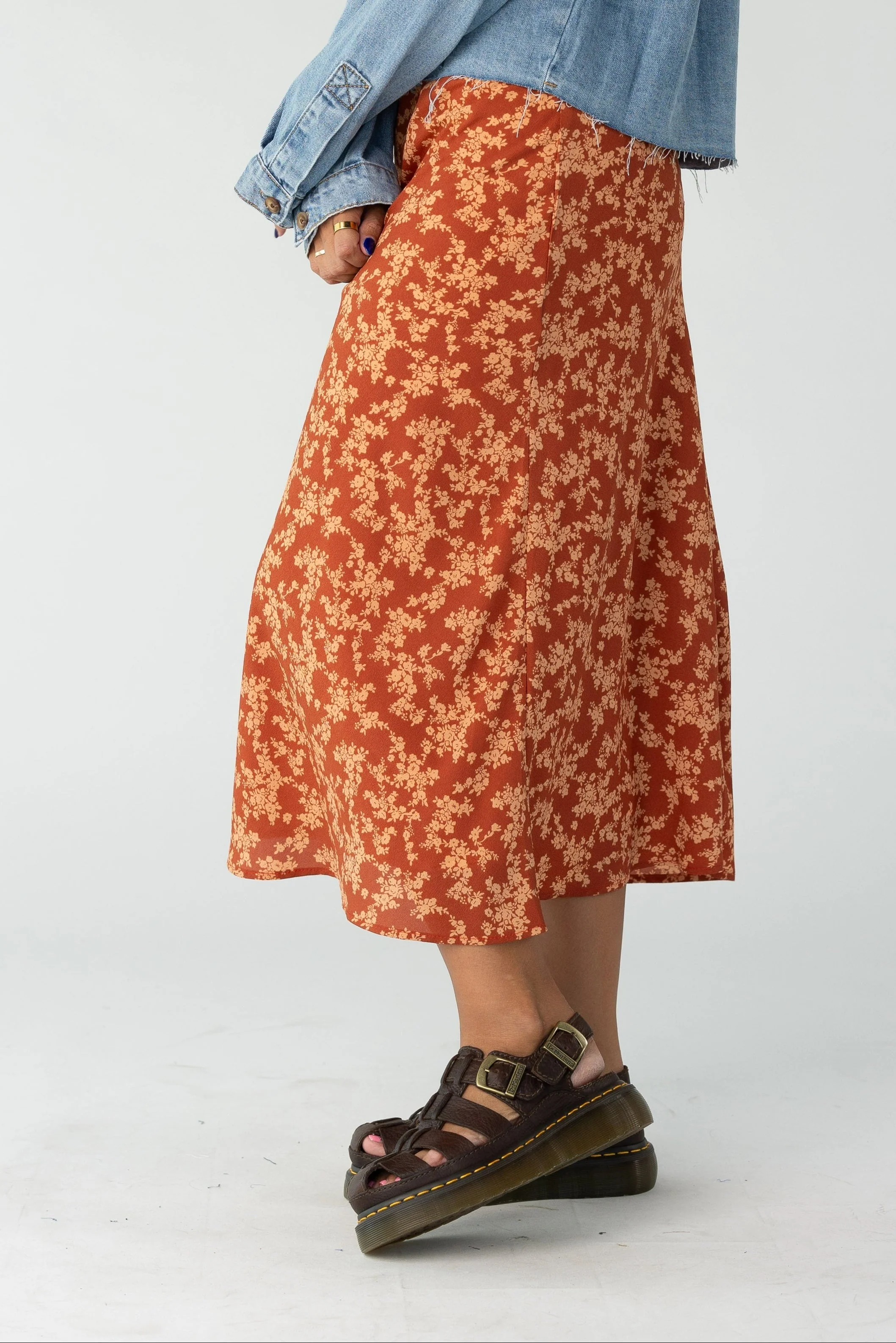 Brass & Roe The Ellie Midi Skirt - Image 4
