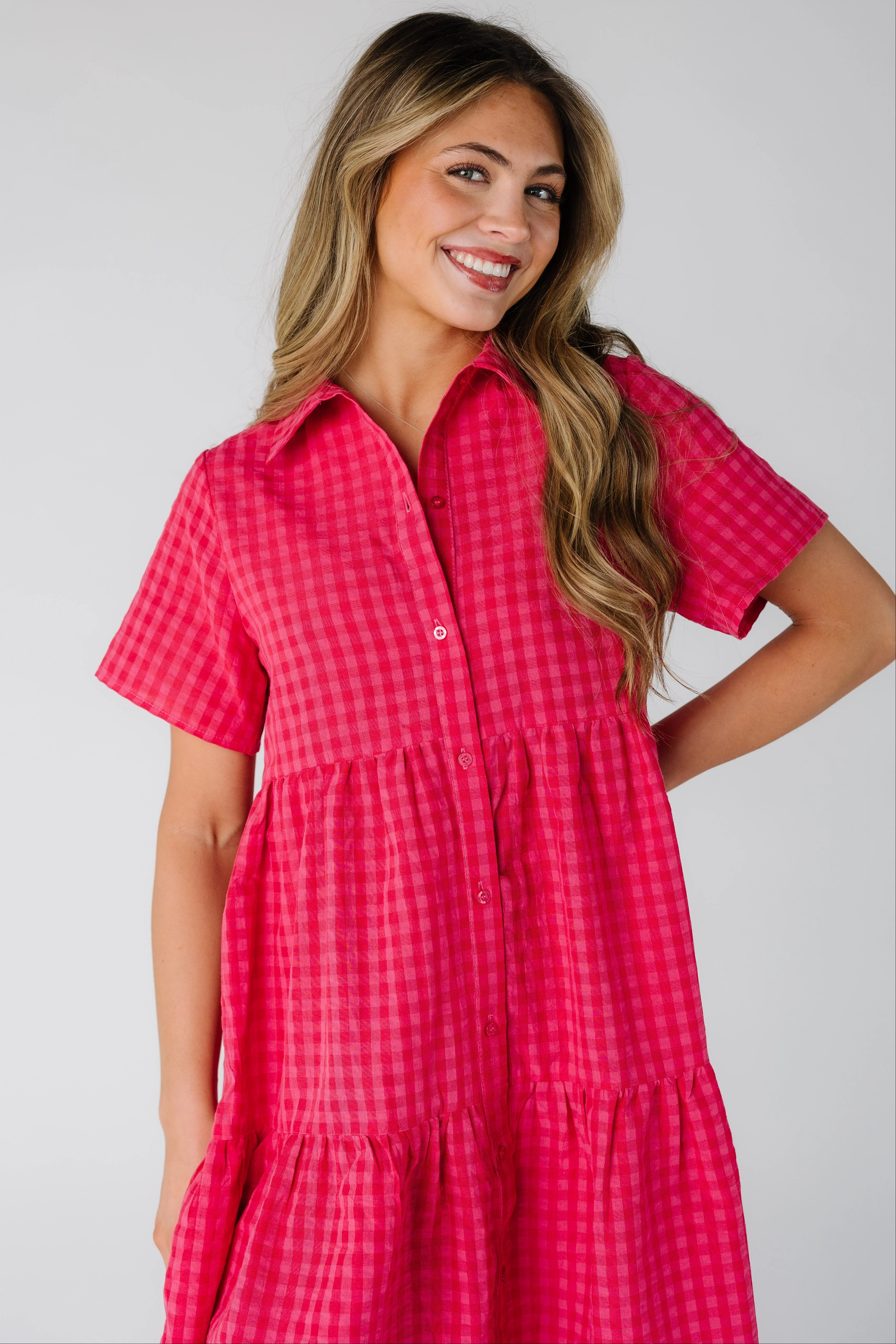 Brass & Roe The Summer Gingham Dress - Image 3