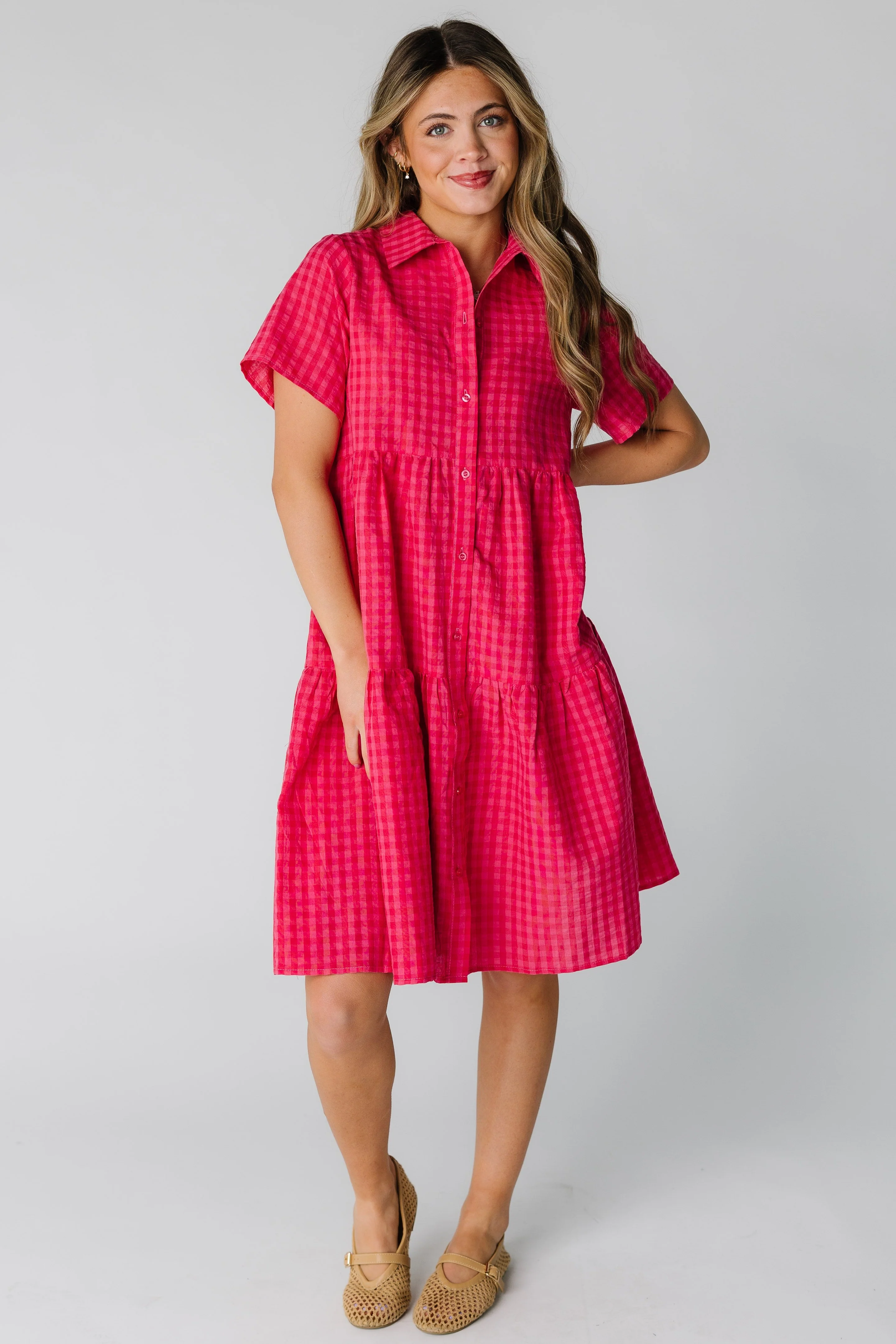 Brass & Roe The Summer Gingham Dress - Image 5