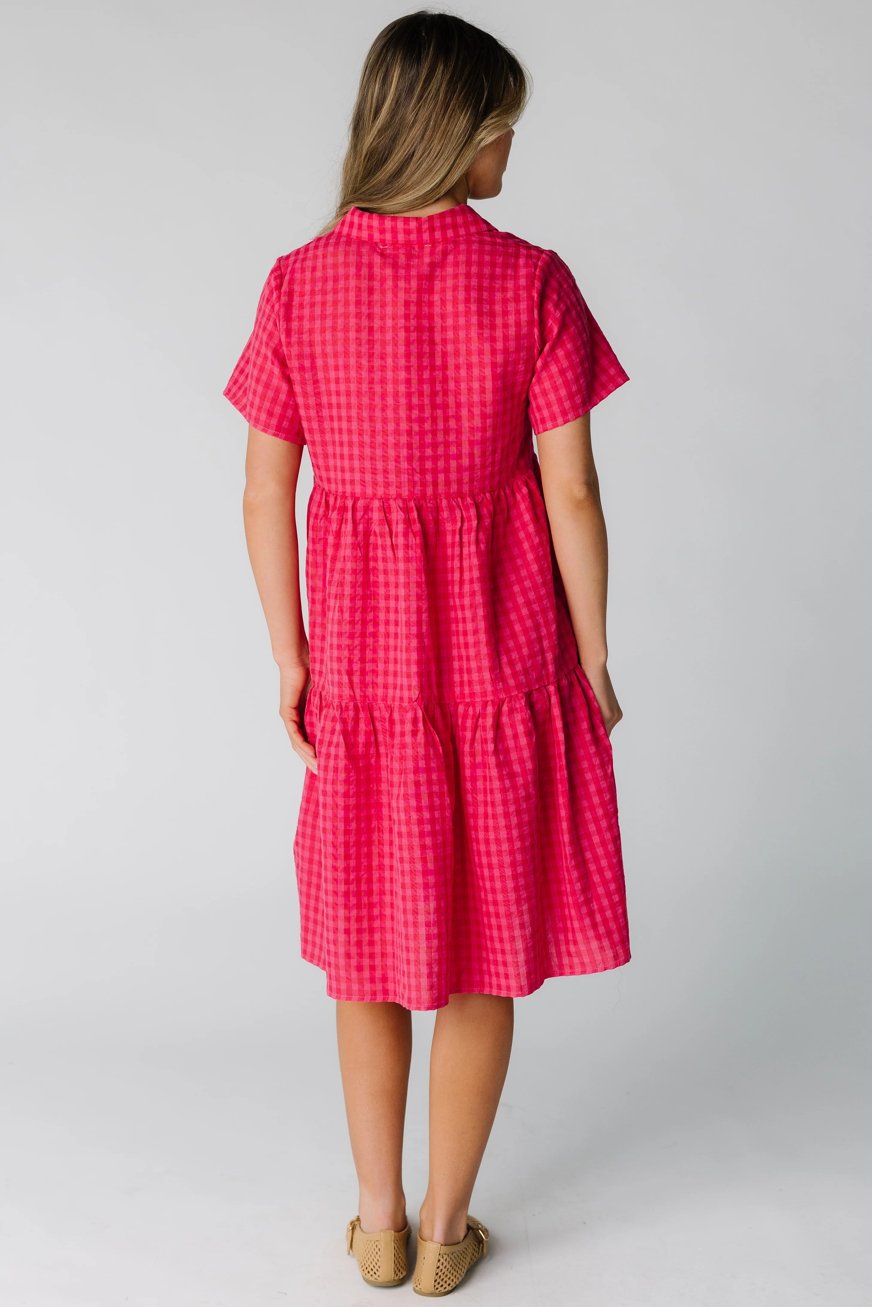 Brass & Roe The Summer Gingham Dress - Image 6