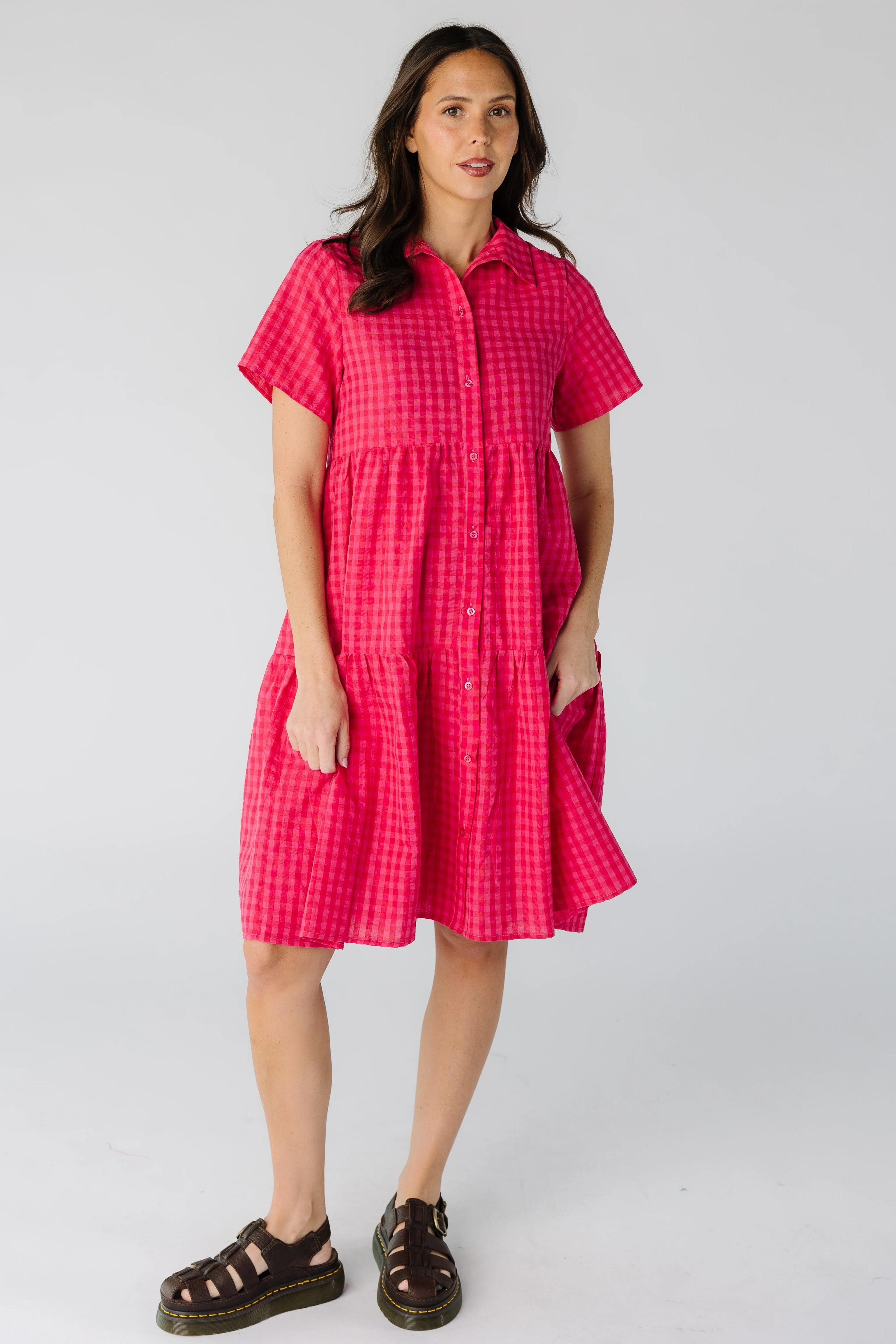 Brass & Roe The Summer Gingham Dress - Image 7