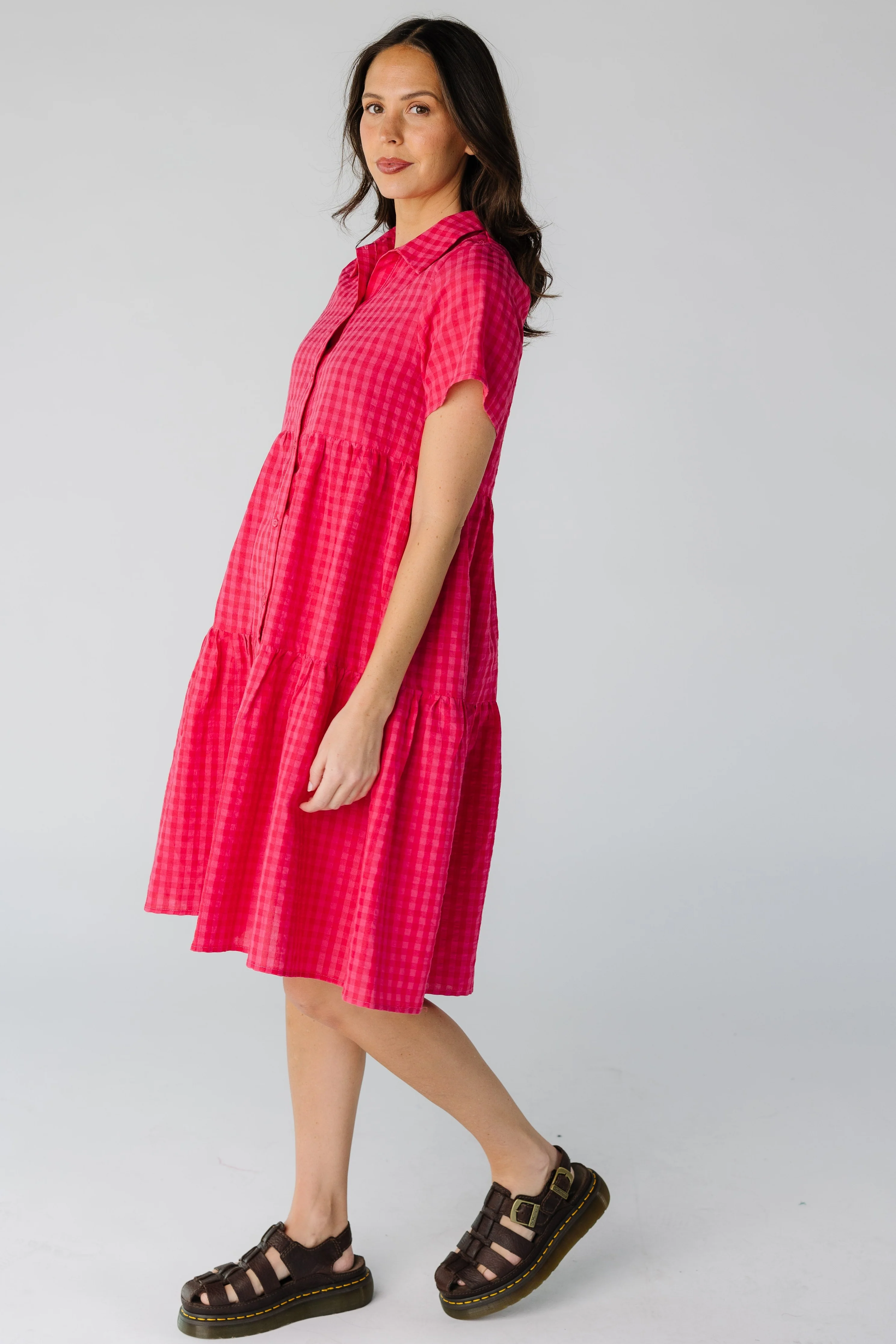 Brass & Roe The Summer Gingham Dress - Image 8