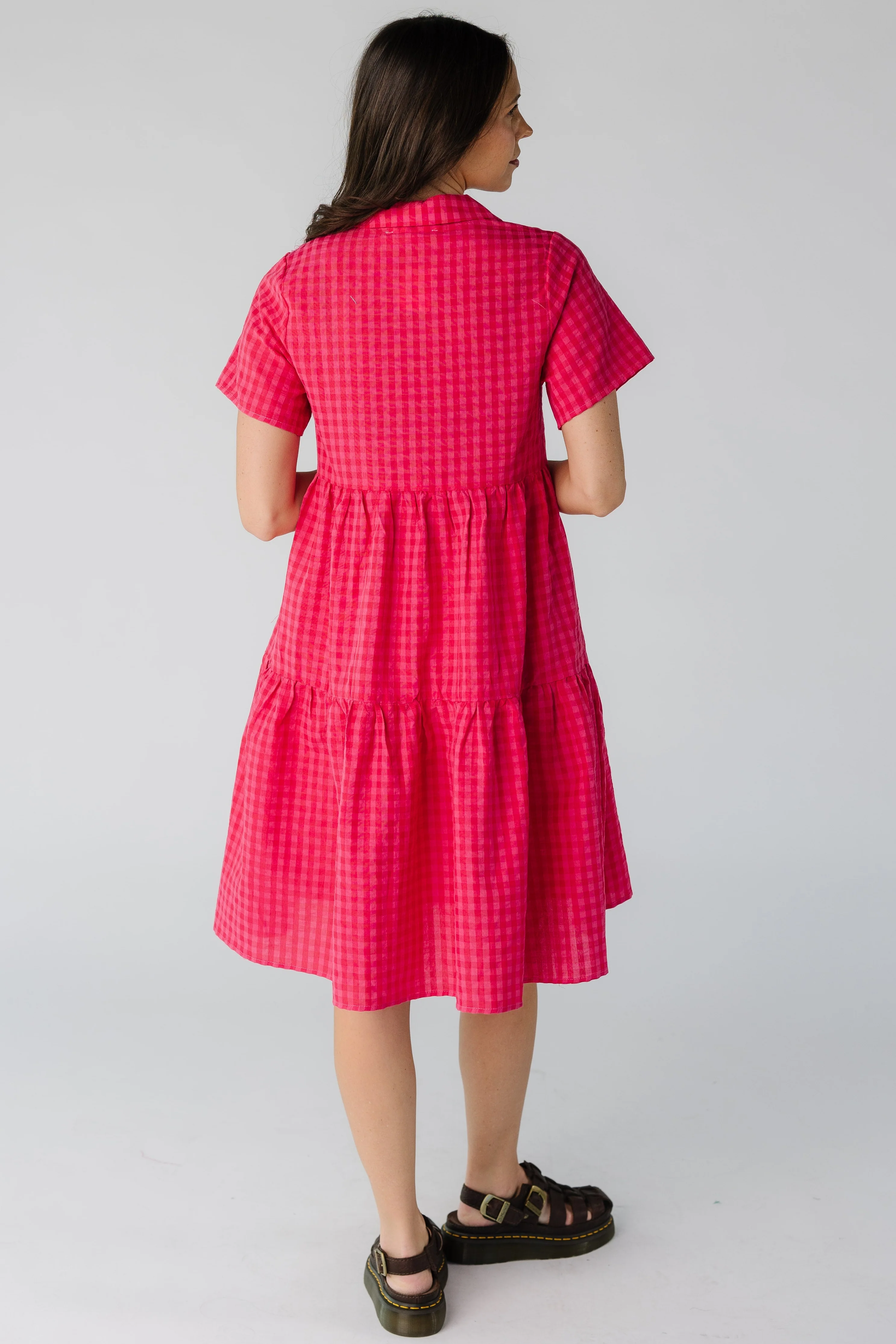 Brass & Roe The Summer Gingham Dress - Image 9