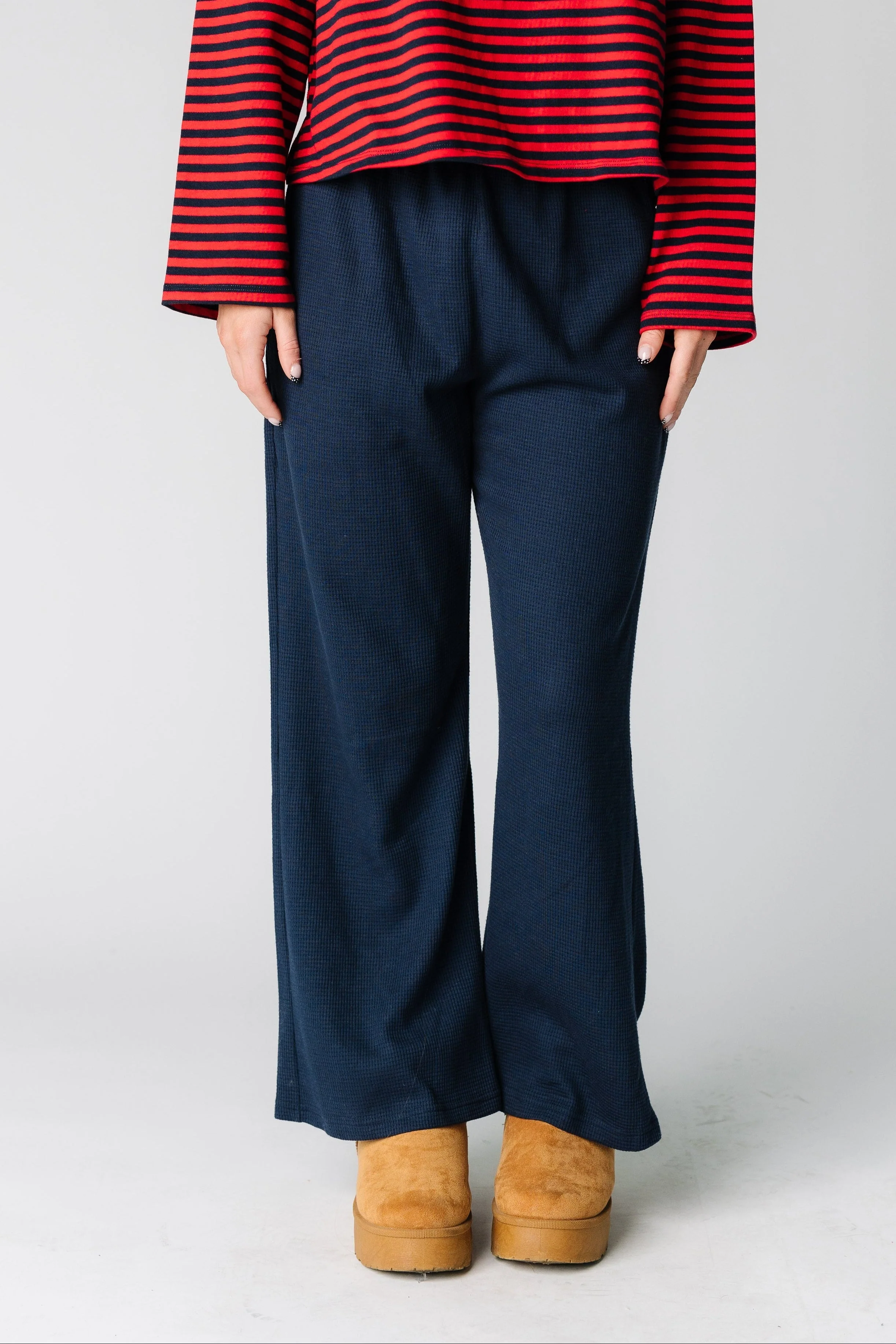 Brass & Roe Waffle Lounge Pants Petite - Image 3