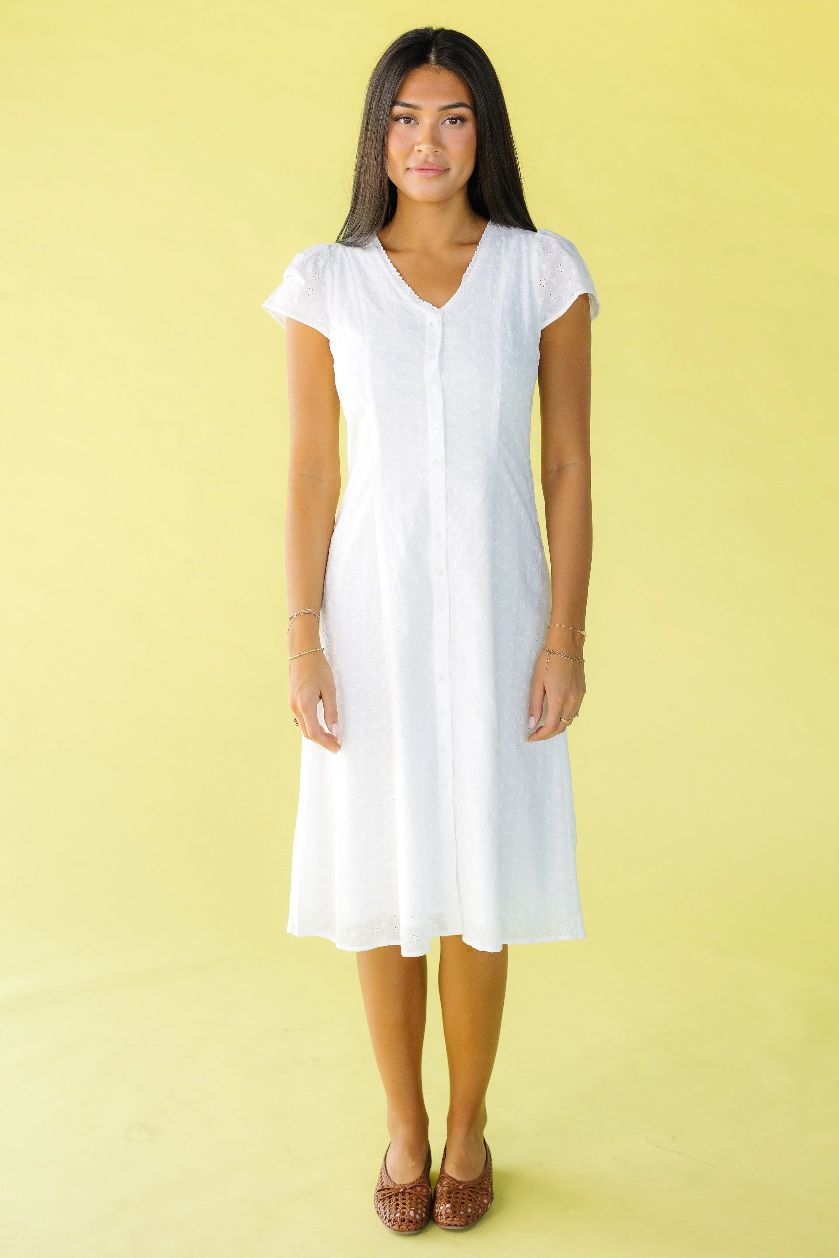 Brass & Roe Willow Eyelet Dress - Image 2